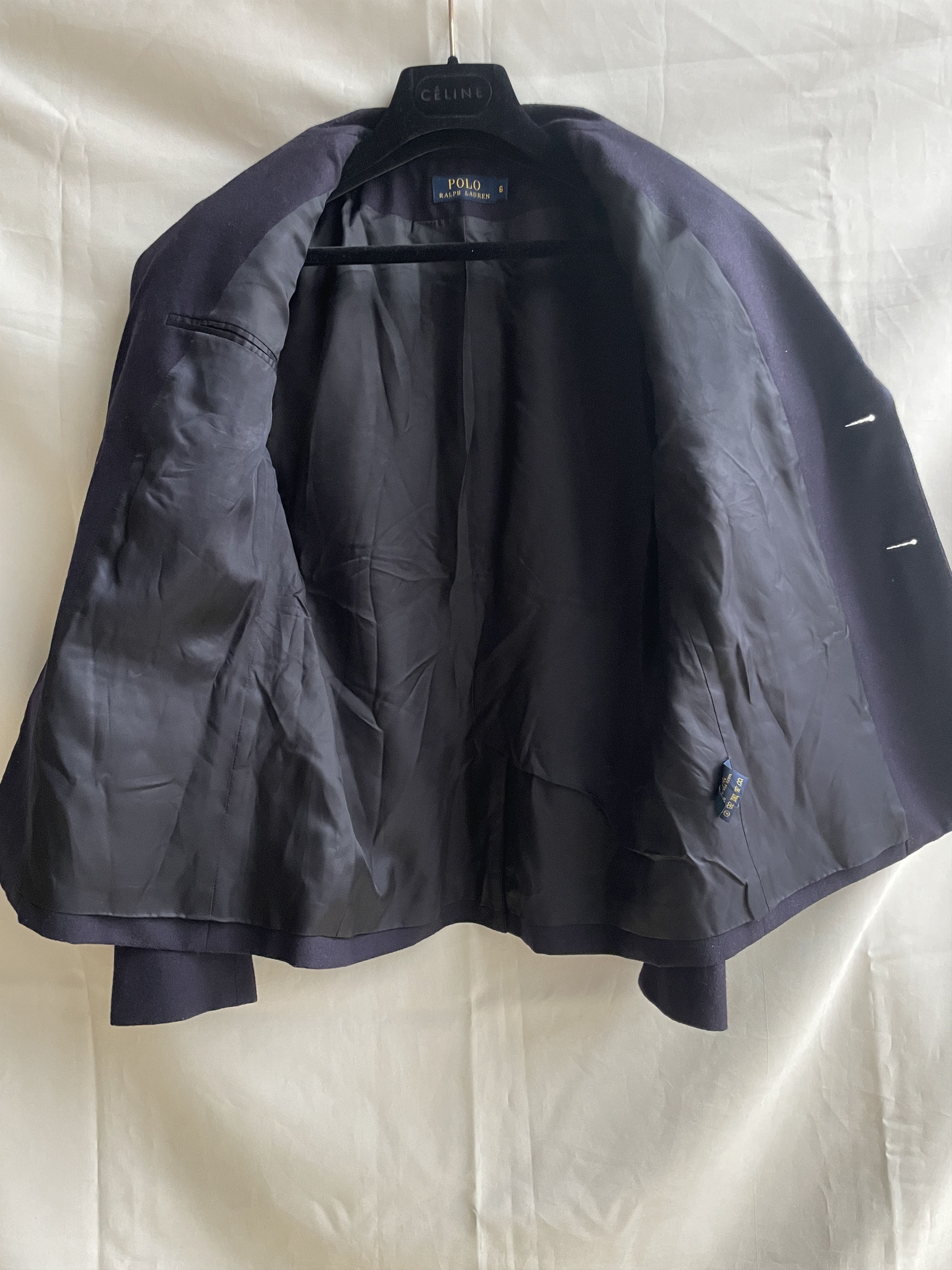 Polo Ralph Lauren Polo Ralph Lauren Womens University Wool Blazer Size 6 Size M / US 6-8 / IT 42-44 - 3 Thumbnail