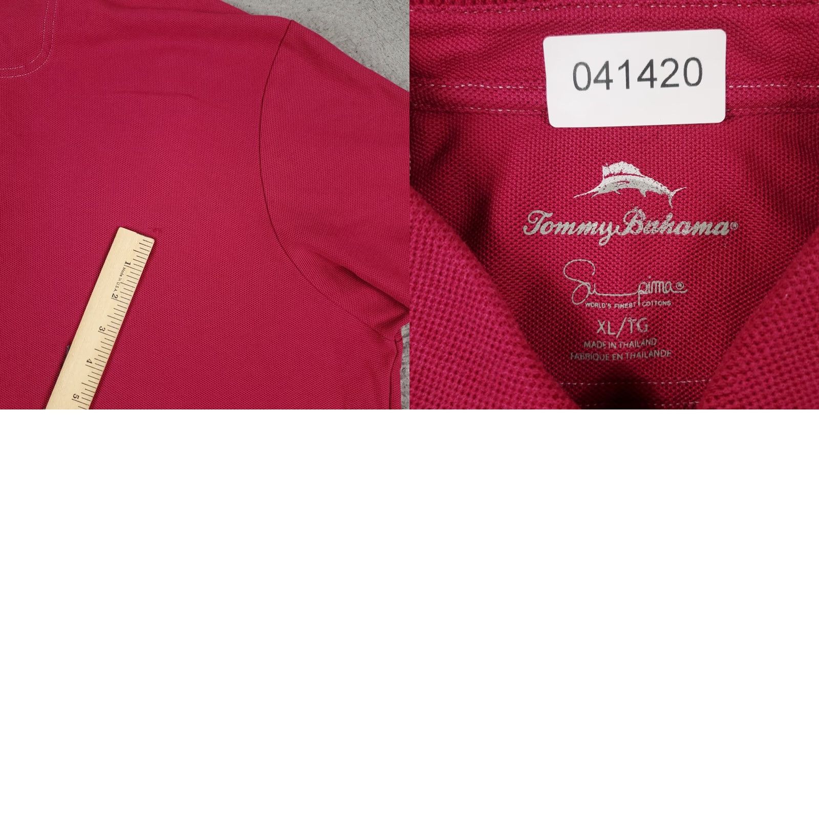 Tommy Bahama Tommy Bahama Polo Shirt Mens XL Pink Casual Short Sleeve Size US XL / EU 56 / 4 - 8 Thumbnail