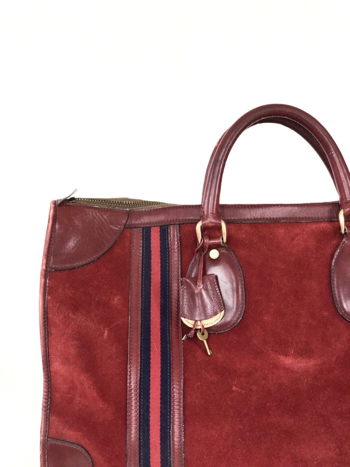 Gucci Vintage GUCCI suede duffle bag Size ONE SIZE - 7 Thumbnail