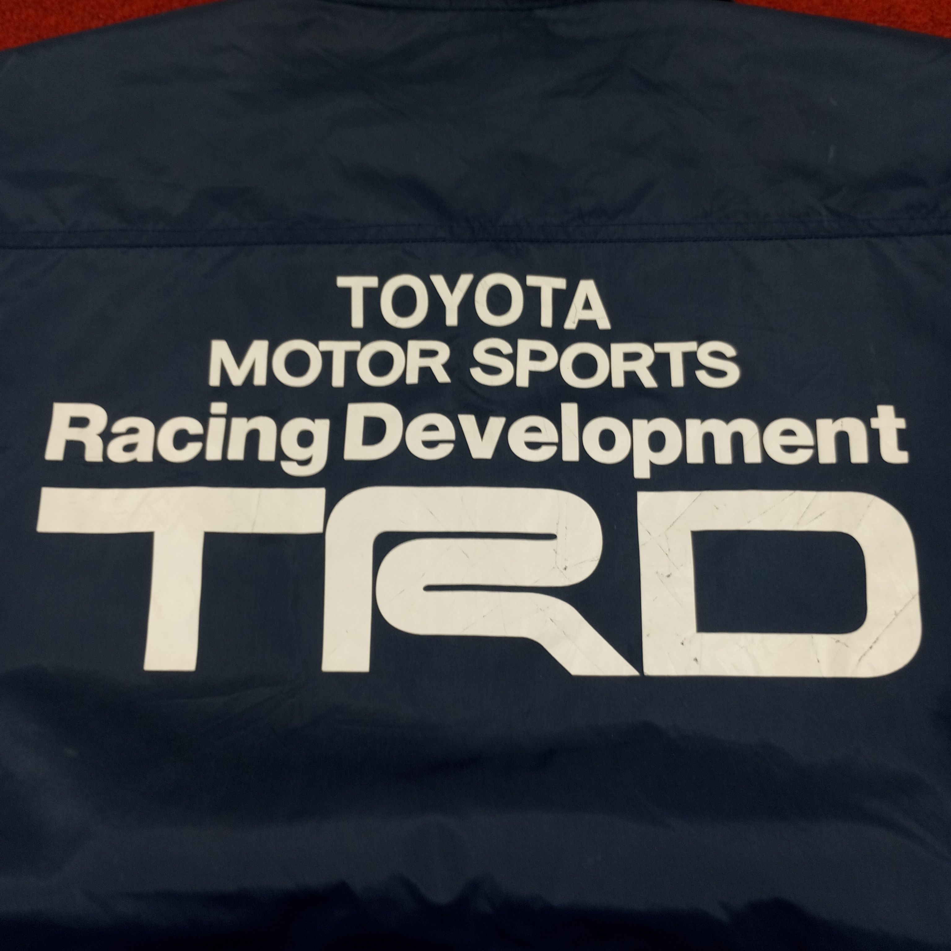 Vintage TRD Toyota Motorsports Racing Workwear Style Jacket Size US XL / EU 56 / 4 - 2 Thumbnail