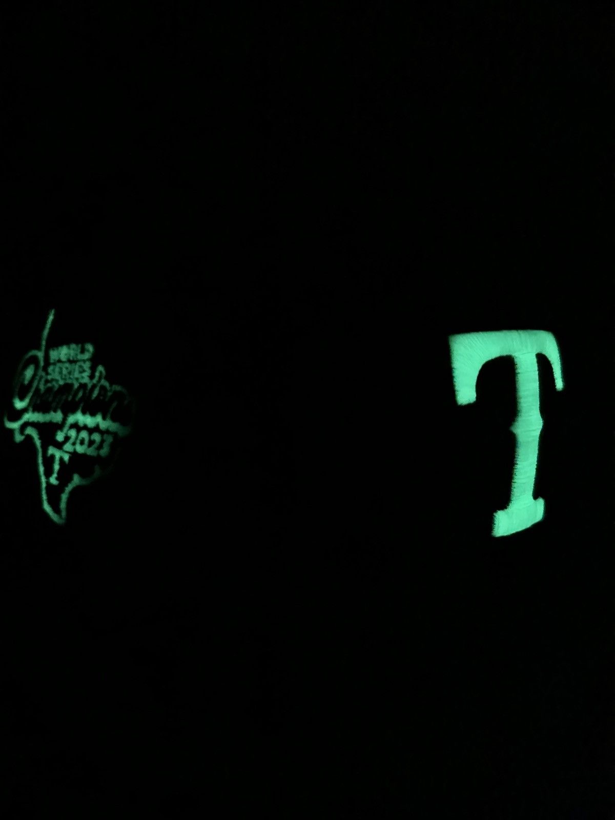 New Era 7 3/8 New Era Texas Rangers Fitted GLOW Size ONE SIZE - 9 Thumbnail