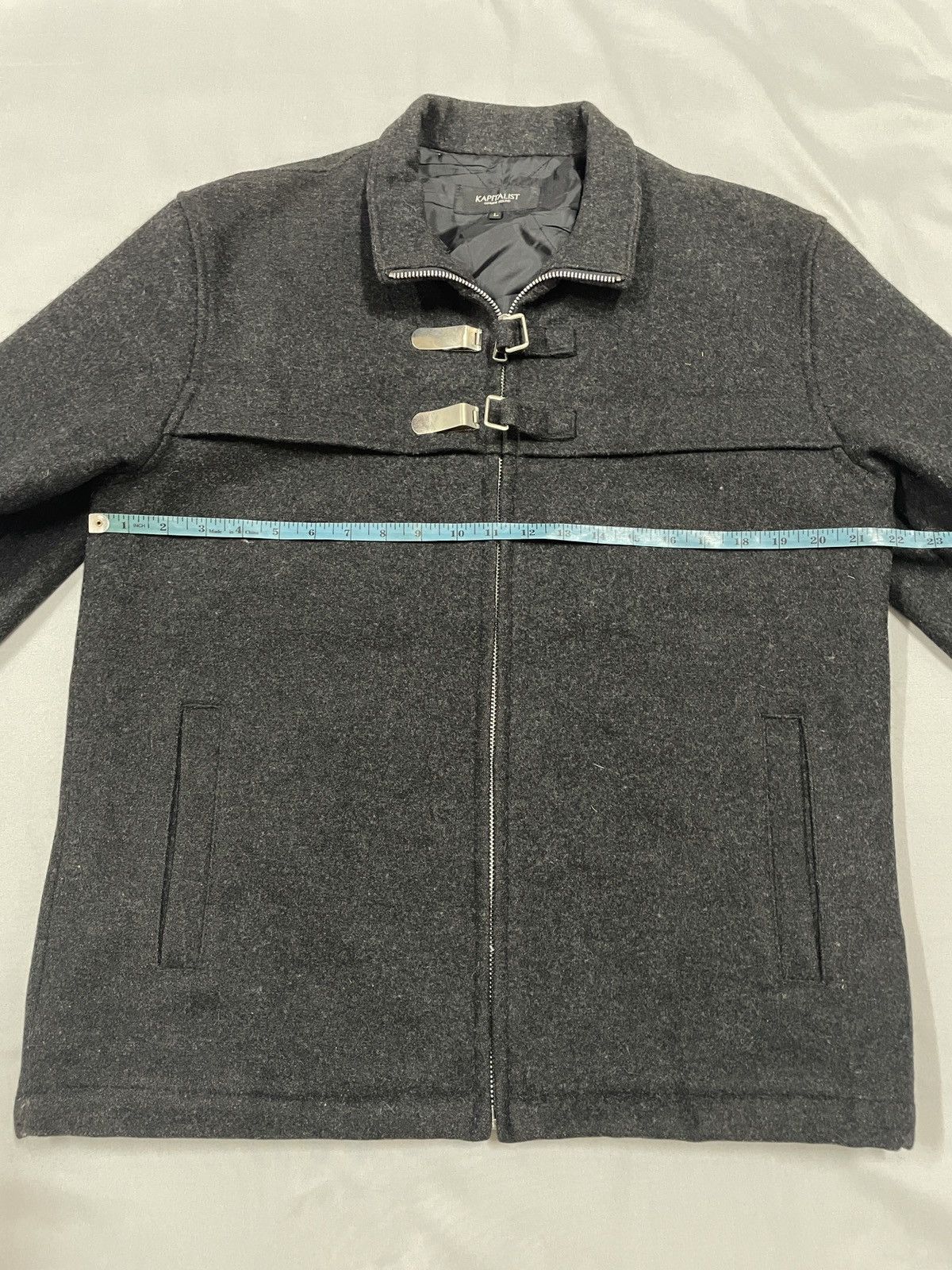 Japanese Brand × Other × Vintage Japanese brand KAPITALIST wool boucle jacket mens Size US L / EU 52-54 / 3 - 6 Thumbnail