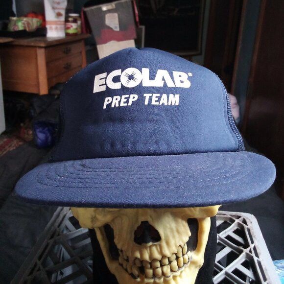 Other DS Vintage K Products Ecolab Prep Team Snap Trucker Hat Cap Size ONE SIZE - 1 Thumbnail