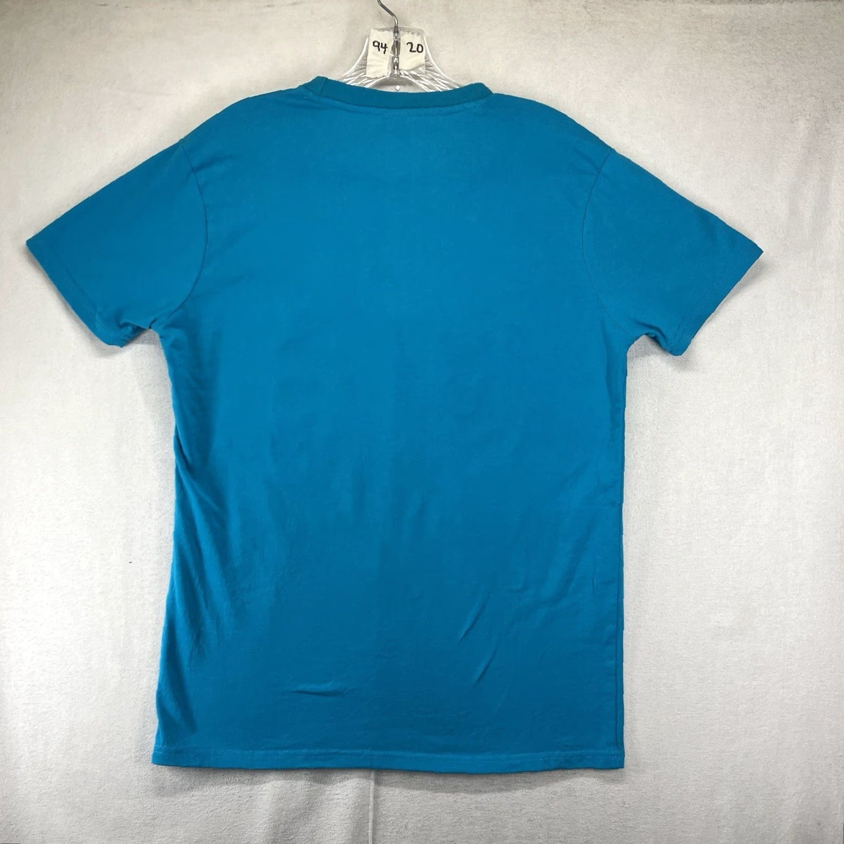 Vintage Mc Donalds Shirt Adult M Blue Graphic Short Sleeve French Fries Logo Slim Fit Men Size US M / EU 48-50 / 2 - 2 Thumbnail