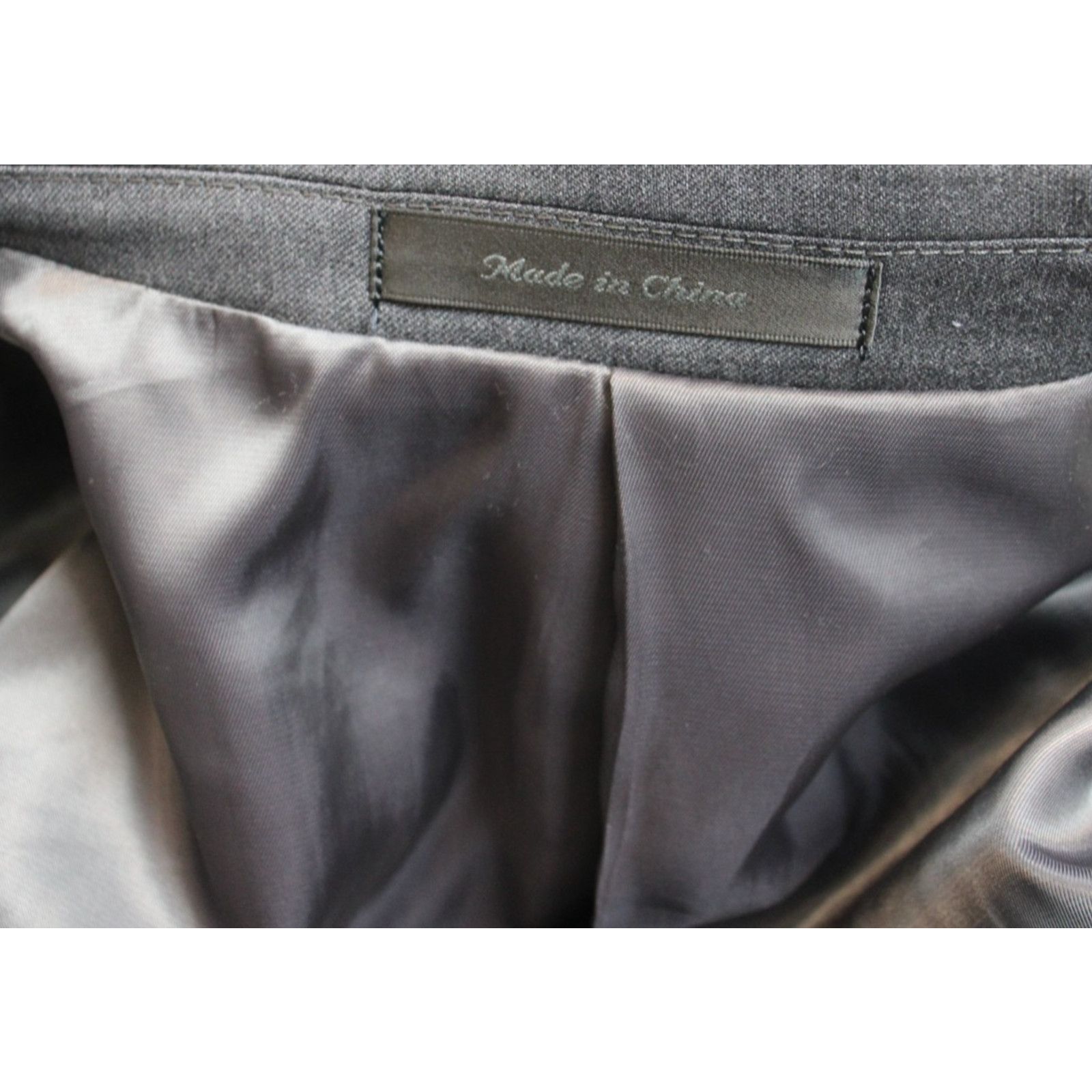 Lauren Ralph Lauren Lauren Ralph Lauren Blazer Mens Size 48L Gray Wool 2 Button Size 48L - 5 Thumbnail