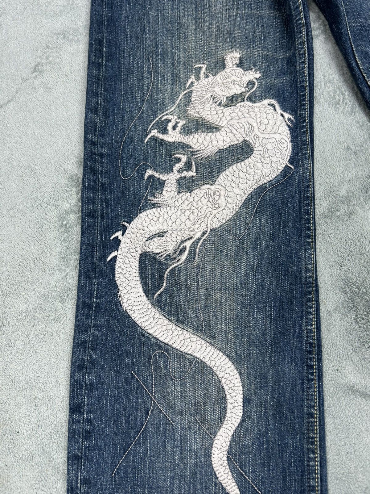Karakuri Tamashii Karakuri Dragon Denim Jeans Size US 29 - 3 Thumbnail