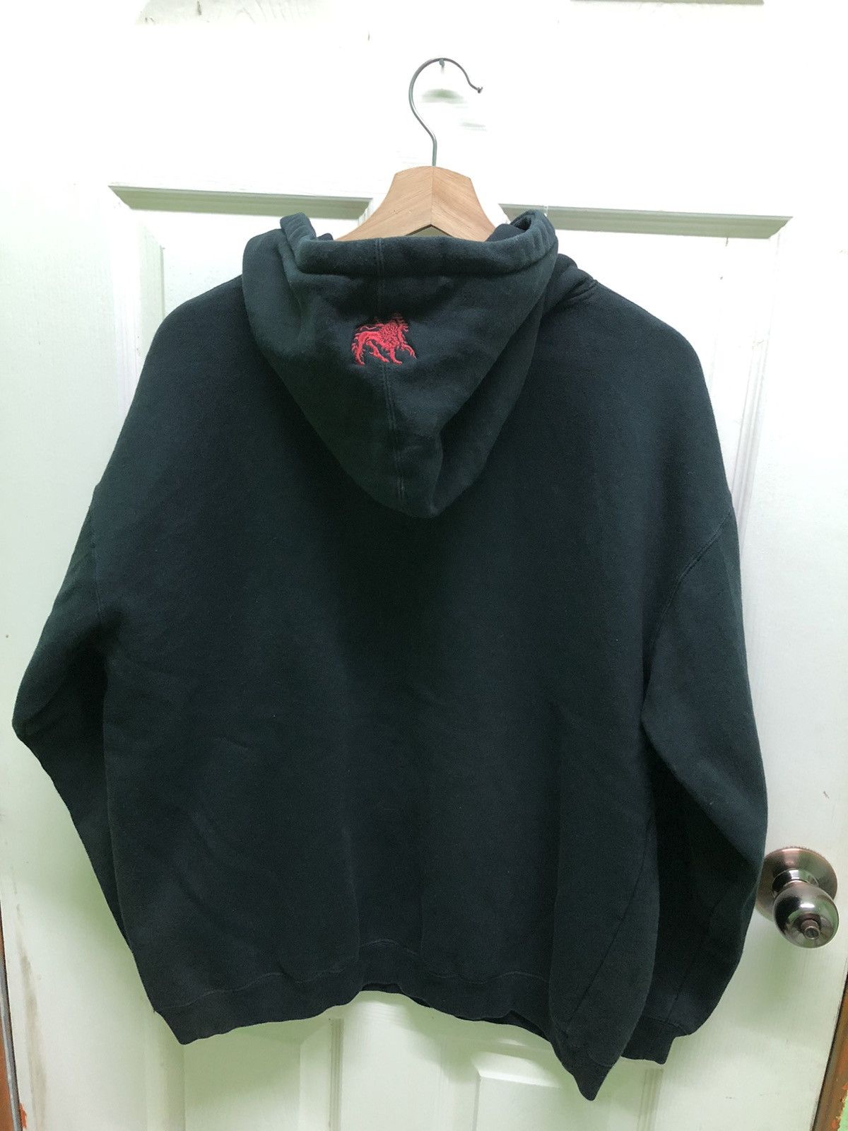 Stussy Vintage 00’s Stussy Rasta Embroidered Spellout Hoodie Rare Size US L / EU 52-54 / 3 - 9 Thumbnail