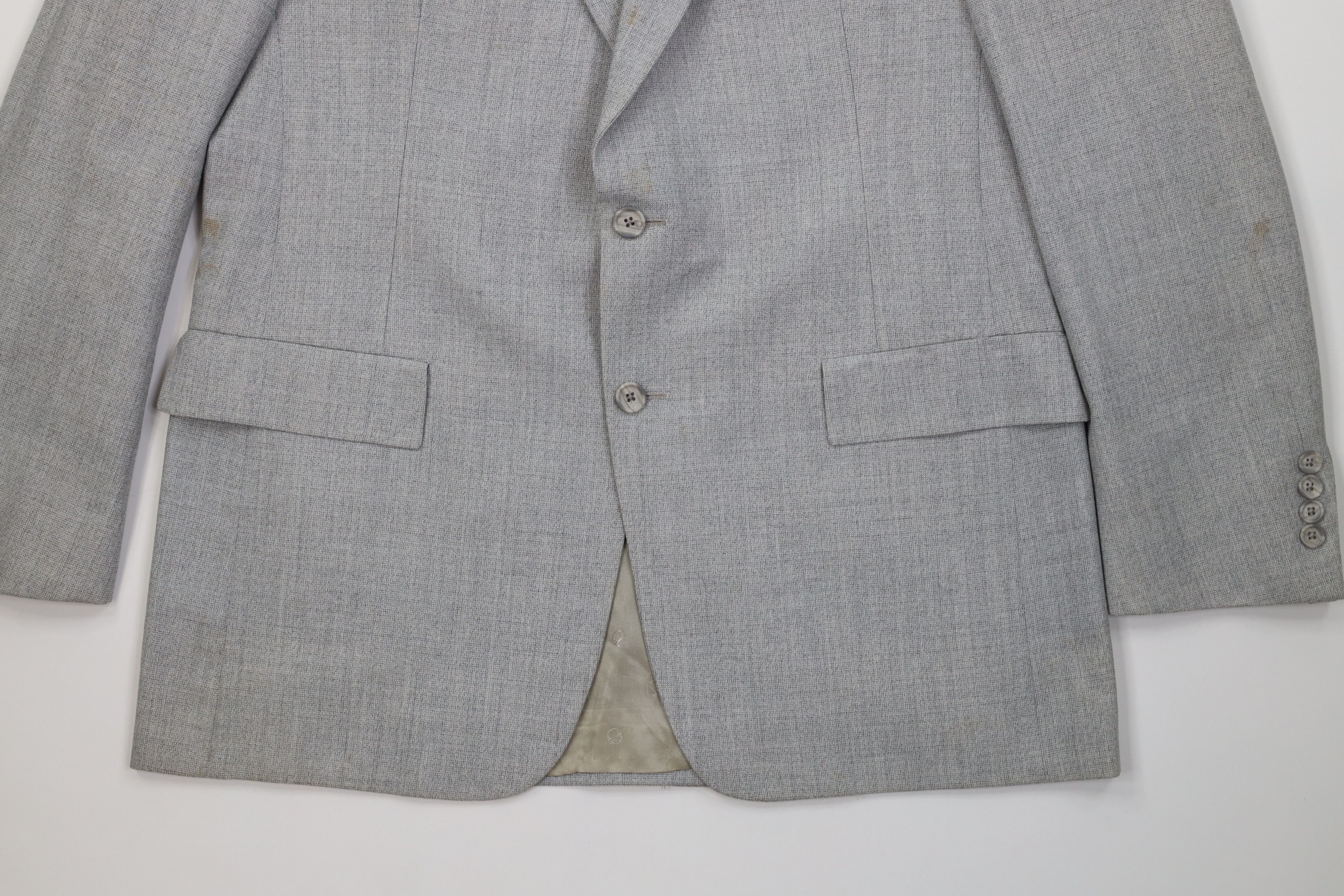 Christian Dior Monsieur Vintage 70s Christian Dior 2 Piece Wool Suit Size 44L - 8 Thumbnail