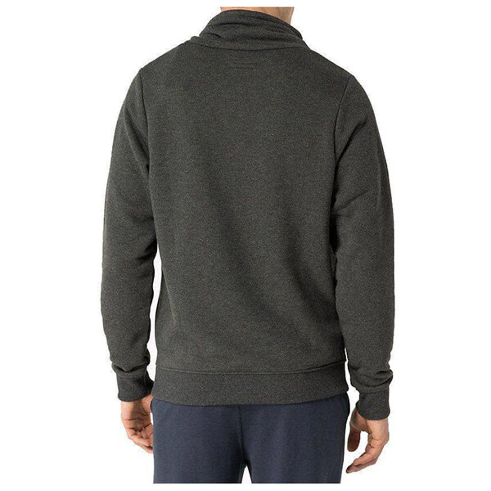 Tommy Hilfiger Tommy Hilfiger Funnel Neck Sweatshirt - Grey/Lime - Size L Size US L / EU 52-54 / 3 - 2 Thumbnail