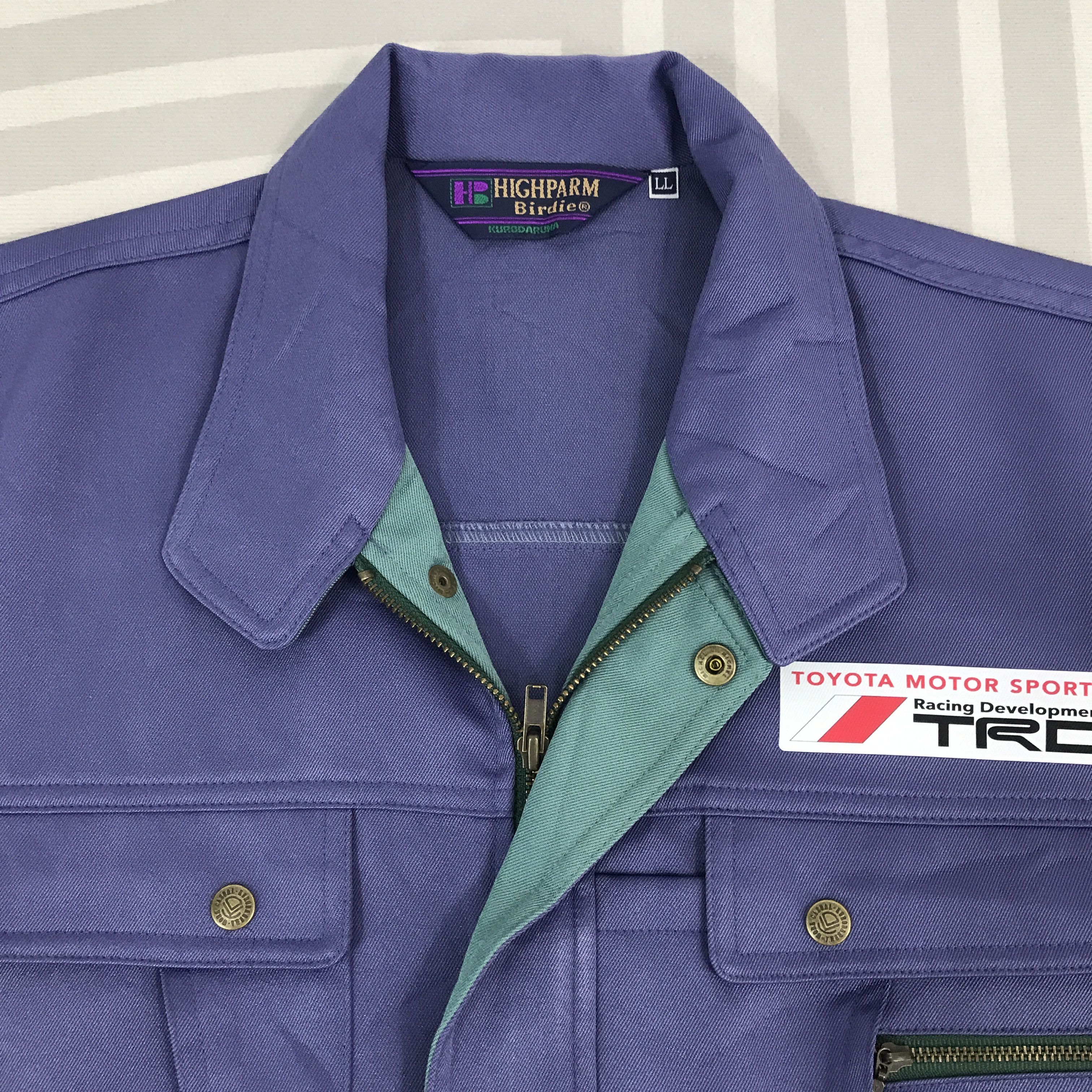 Japanese Brand × Vintage Vintage Toyota x TRD Racing motorsport Jacket Size US L / EU 52-54 / 3 - 8 Thumbnail