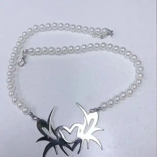 Jewelry Fashion Pearl Chains Choker Collar Punk Size ONE SIZE - 3 Thumbnail