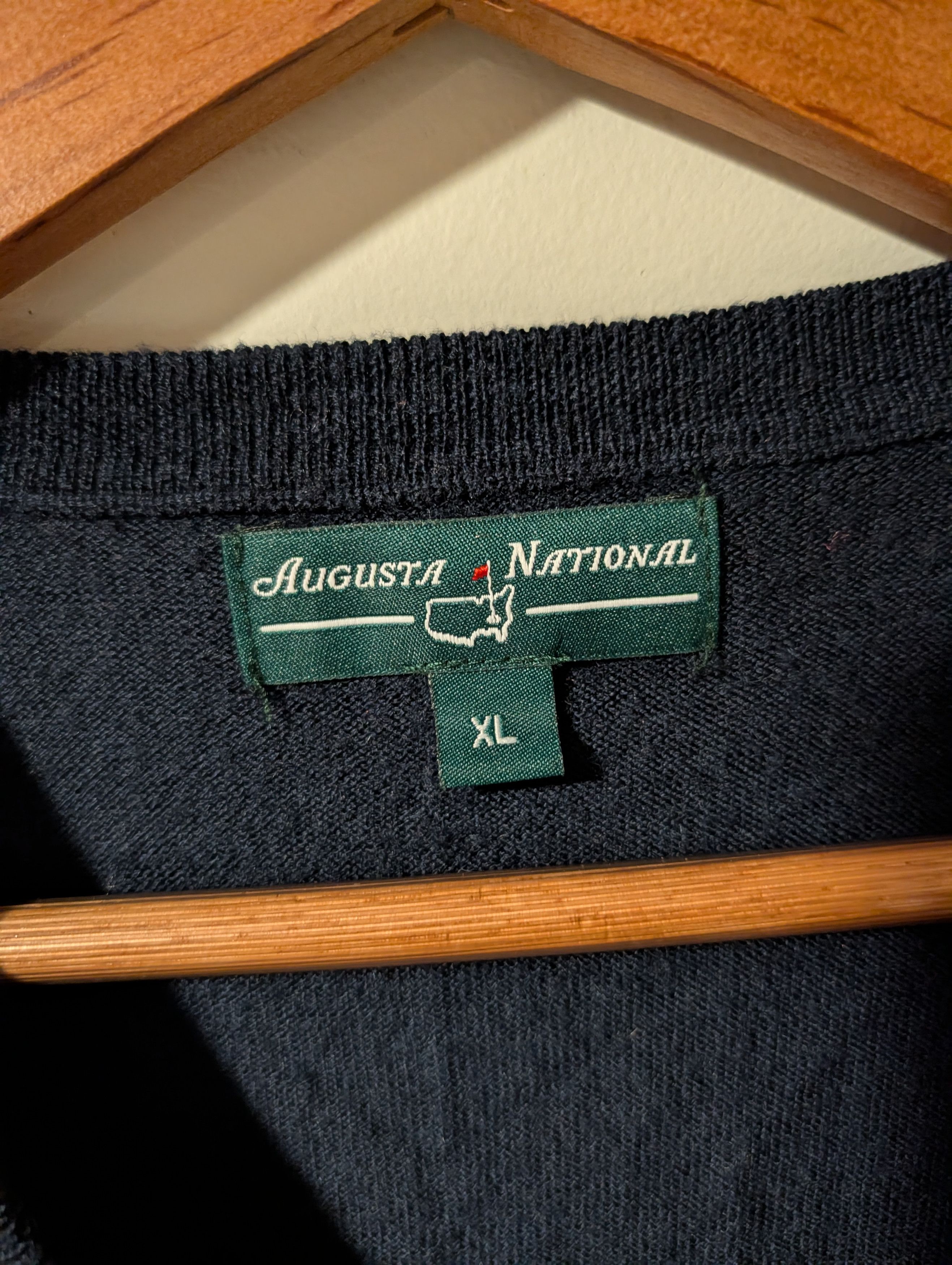 Augusta Sportswear Augusta National Golf Club Sweater Vest Mens XL Masters Size US XL / EU 56 / 4 - 3 Thumbnail
