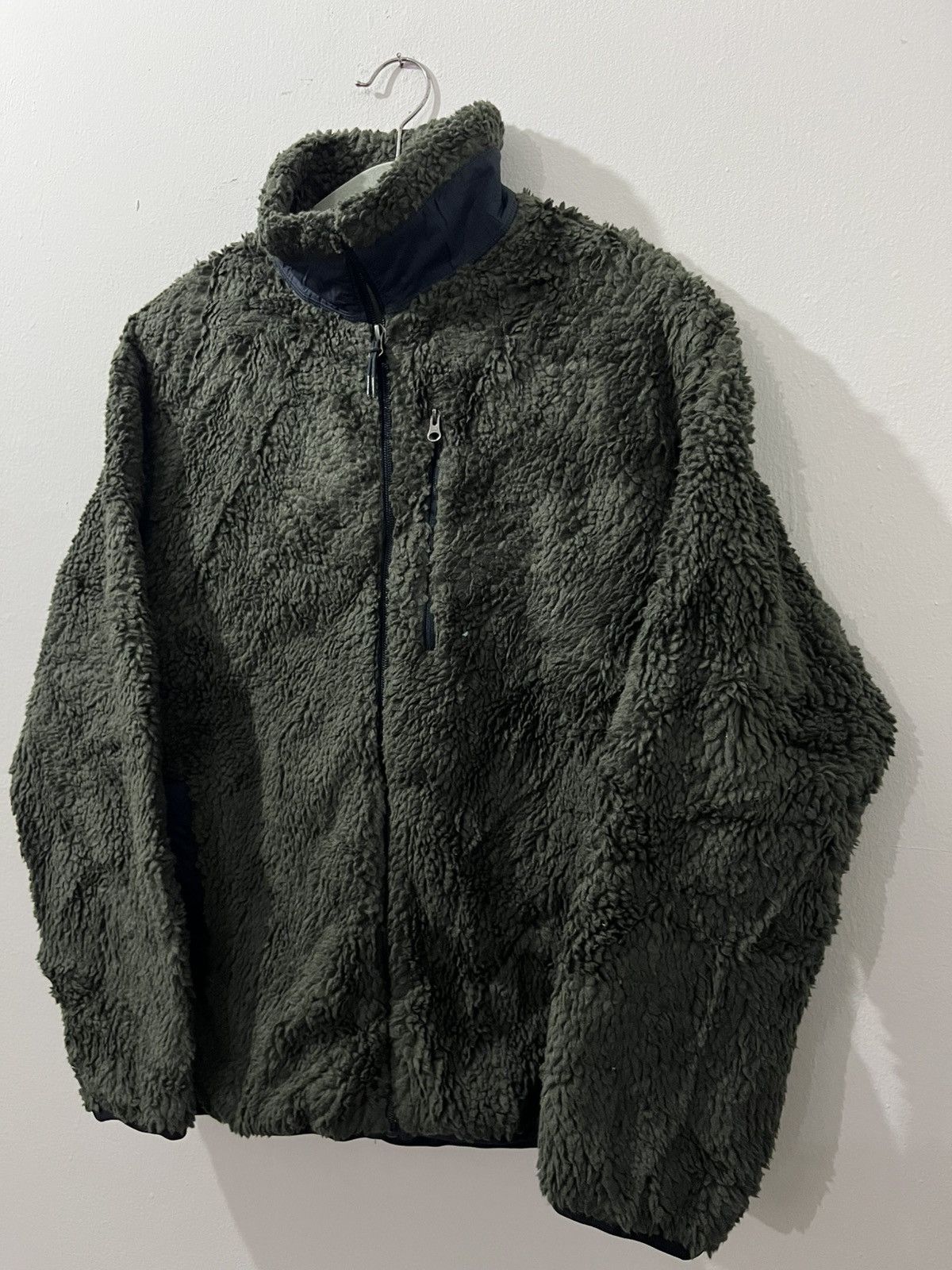 Japanese Brand 🔥Uniqlo🔥Army Green Deep Pile Zipper Jackets Size US M / EU 48-50 / 2 - 3 Thumbnail