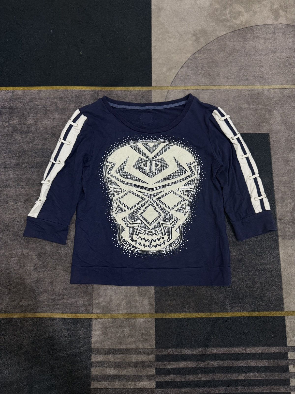 Philipp Plein PHILIP PLANE SKULL ART LONG SLEEVE Size M / US 6-8 / IT 42-44 - 1 Thumbnail