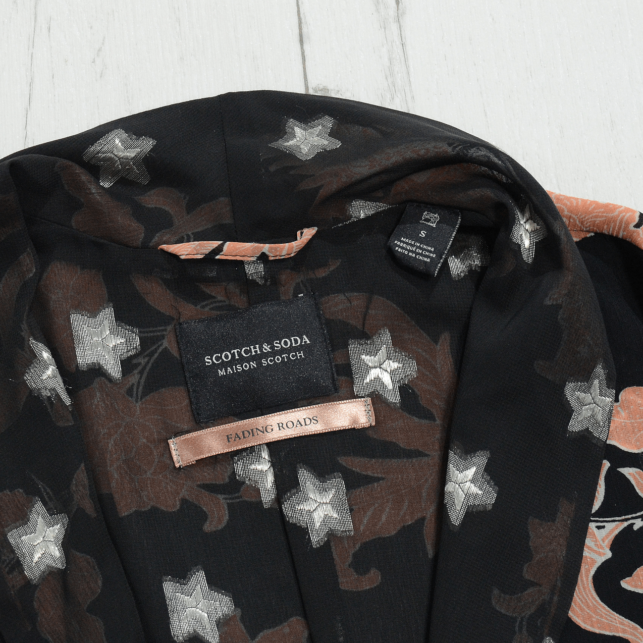 Scotch & Soda Scotch & Soda Floral-Print Duster Jacket Kimono Maison Dress Size S / US 4 / IT 40 - 9 Thumbnail
