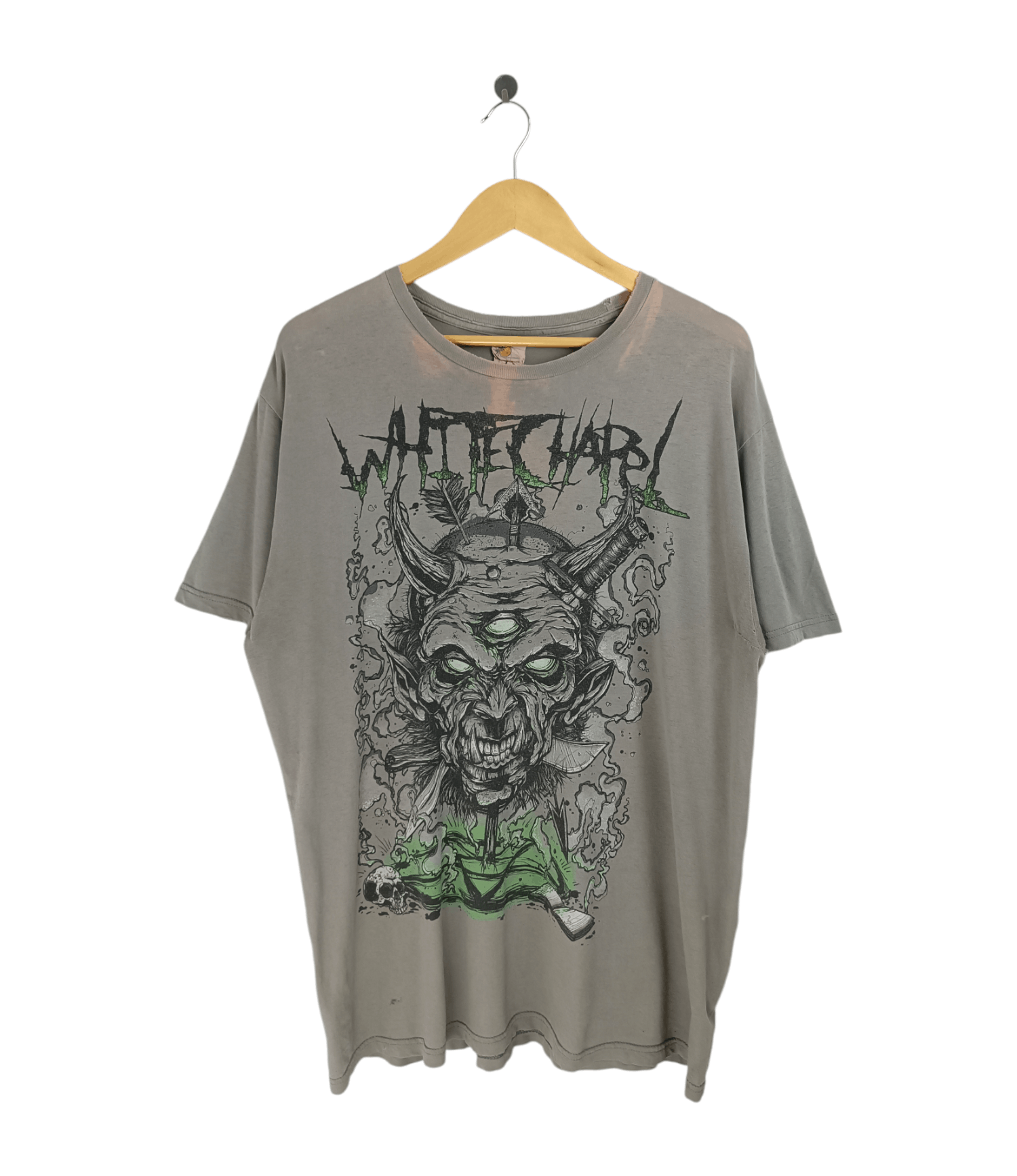 Band Tees THRASHED FADED VINTAGE Y2K WHITECHAPEL METAL lorna acacia Size US XL / EU 56 / 4 - 1 Thumbnail
