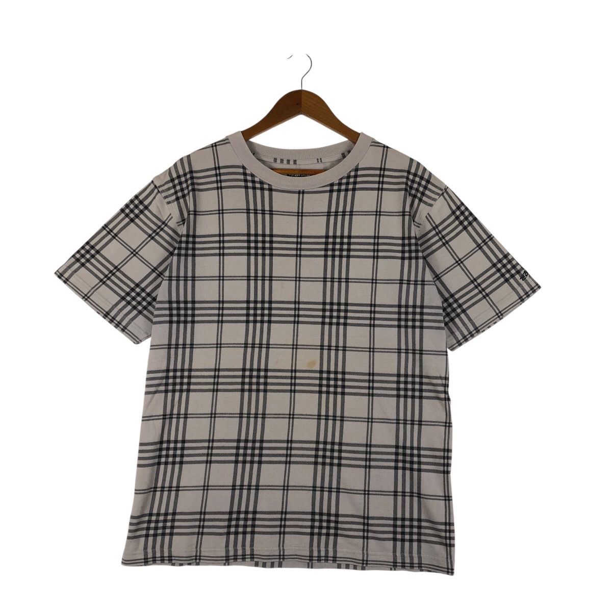 Stussy STUSSY Vintage Rip Off Burberry Nova Check T-Shirt Size US L / EU 52-54 / 3 - 1 Thumbnail
