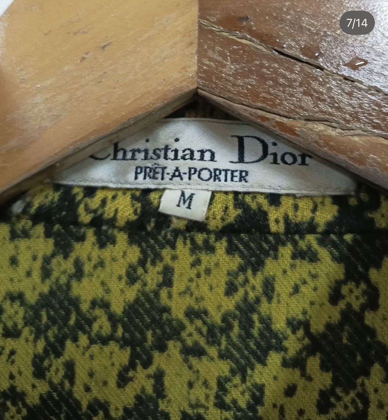 Christian Dior Monsieur Vintage Christian Dior Button Down Shirt Blouse Size M / US 6-8 / IT 42-44 - 7 Thumbnail