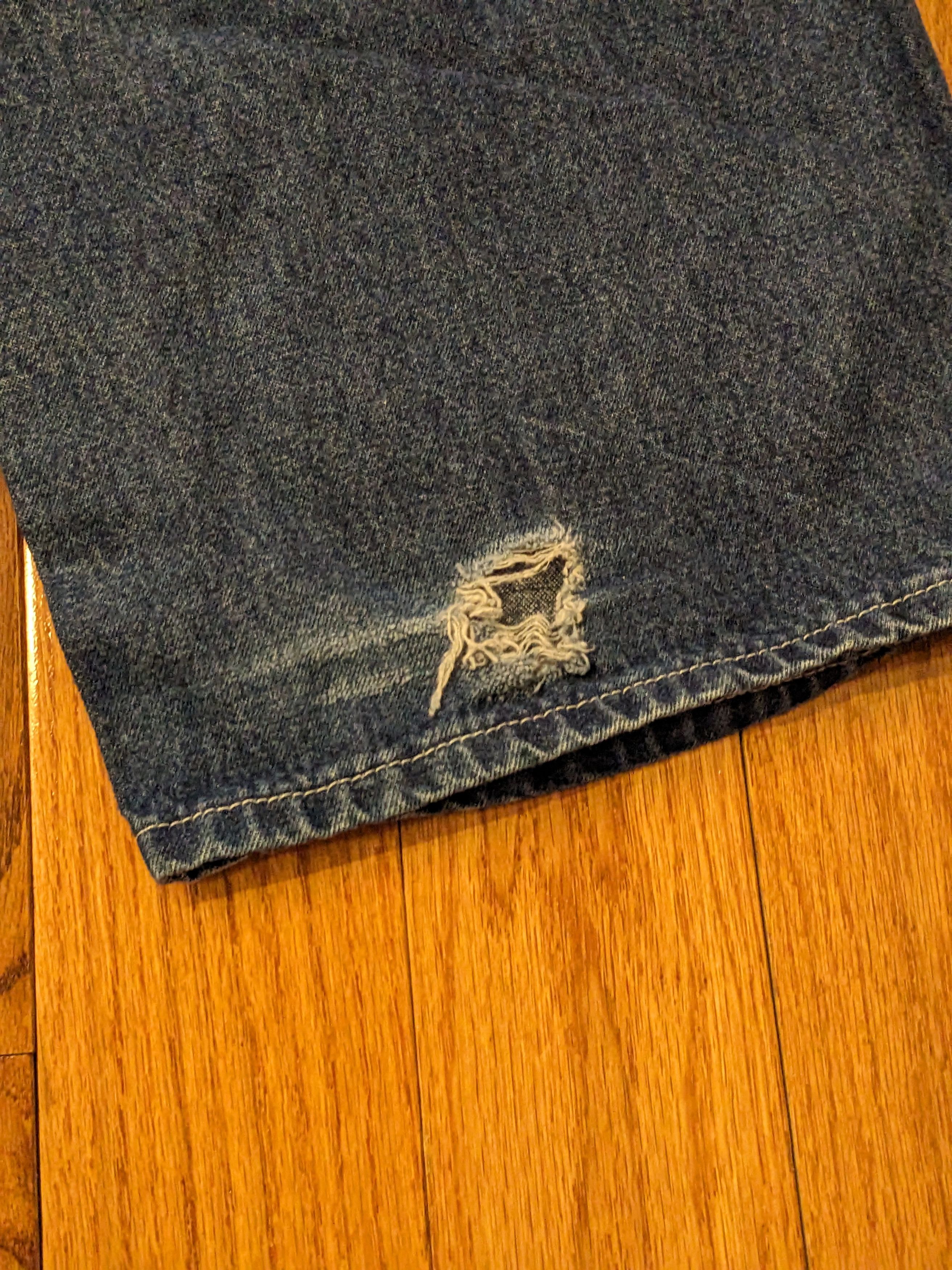 Carhartt × Vintage Vintage Carhartt Dungaree Fit B13 DST 38 x 32 Denim Jeans Size US 38 / EU 54 - 3 Thumbnail