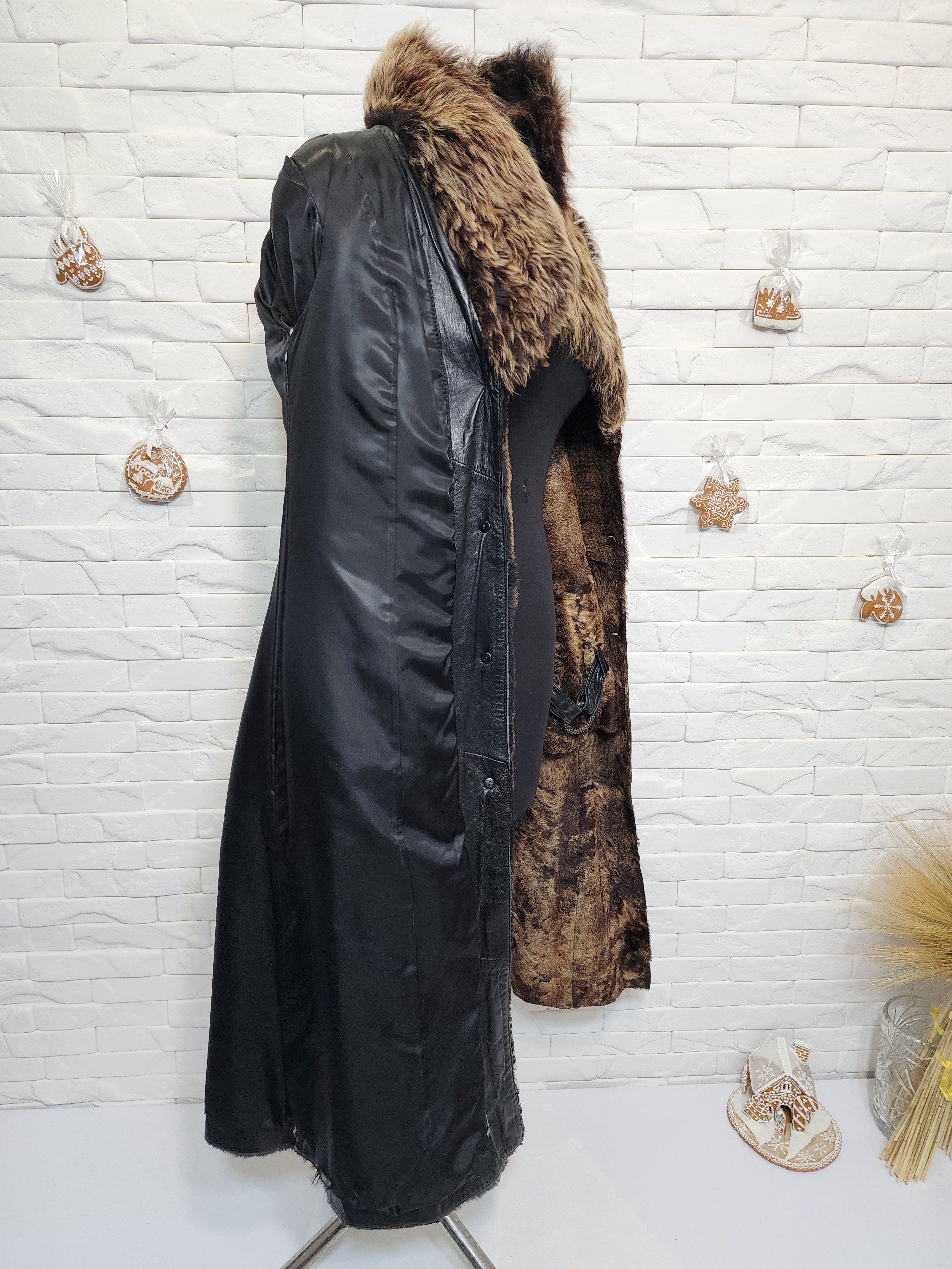 Furla Brown Fur Coat: Genuine Fur. Women's Sheepskin. Size M / US 6-8 / IT 42-44 - 10 Thumbnail