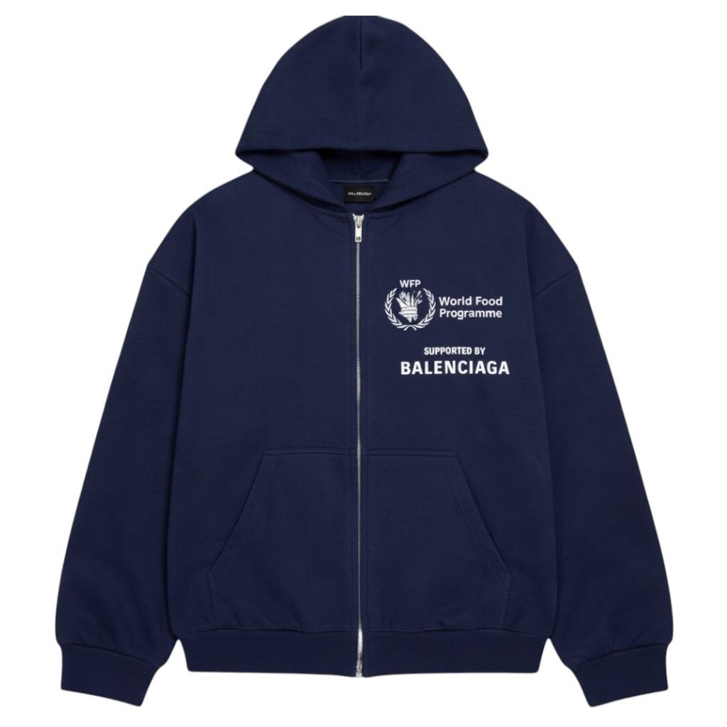 トップス BALENCIAGA WFP HOODIE Balenciaga Black World Food Programme Hoodie Balenciaga