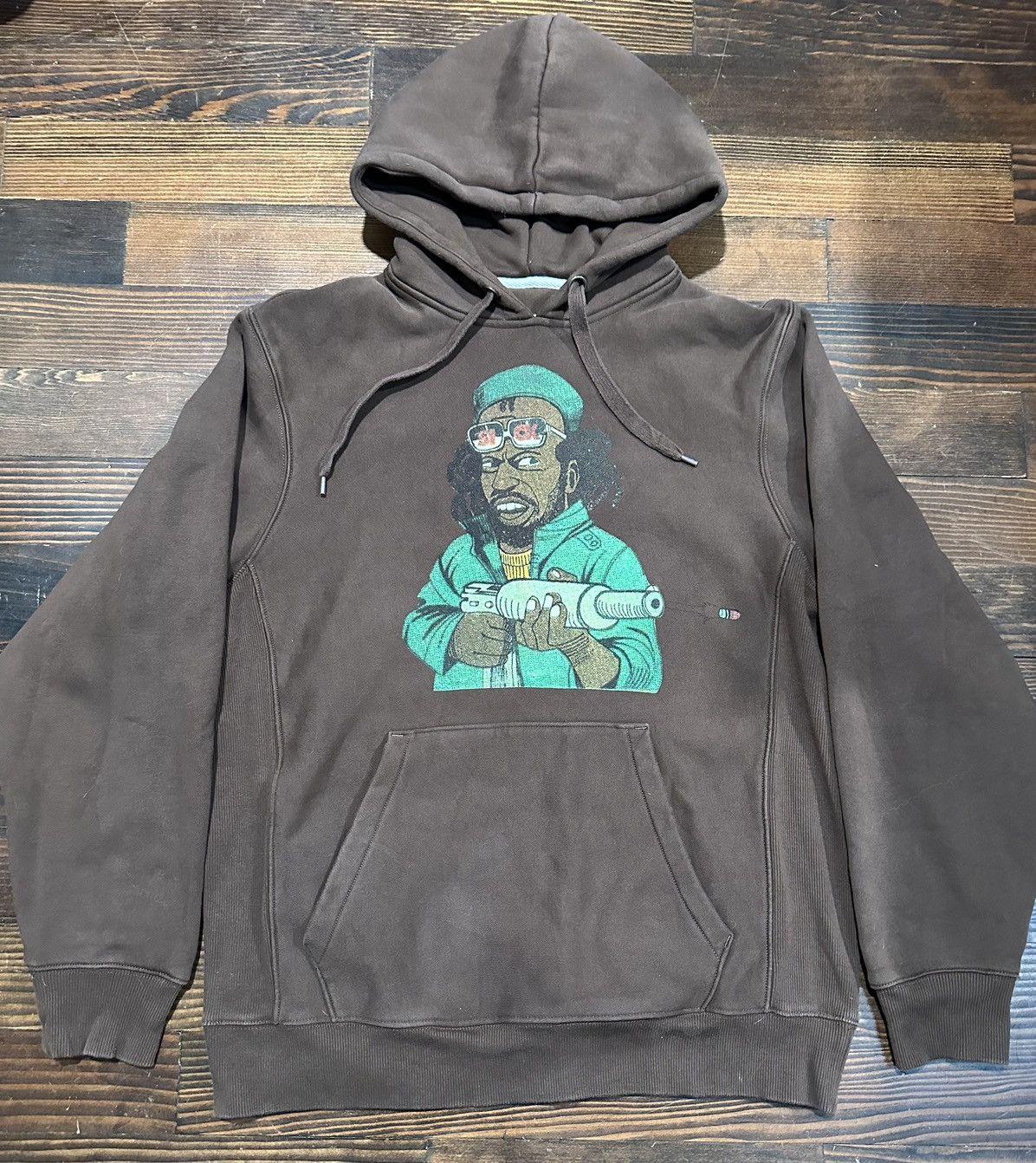Action Bronson × Band Tees × Earl Sweatshirt Earl sweatshirt x Action Bronson nba tour hoodie Size US L / EU 52-54 / 3 - 1 Thumbnail