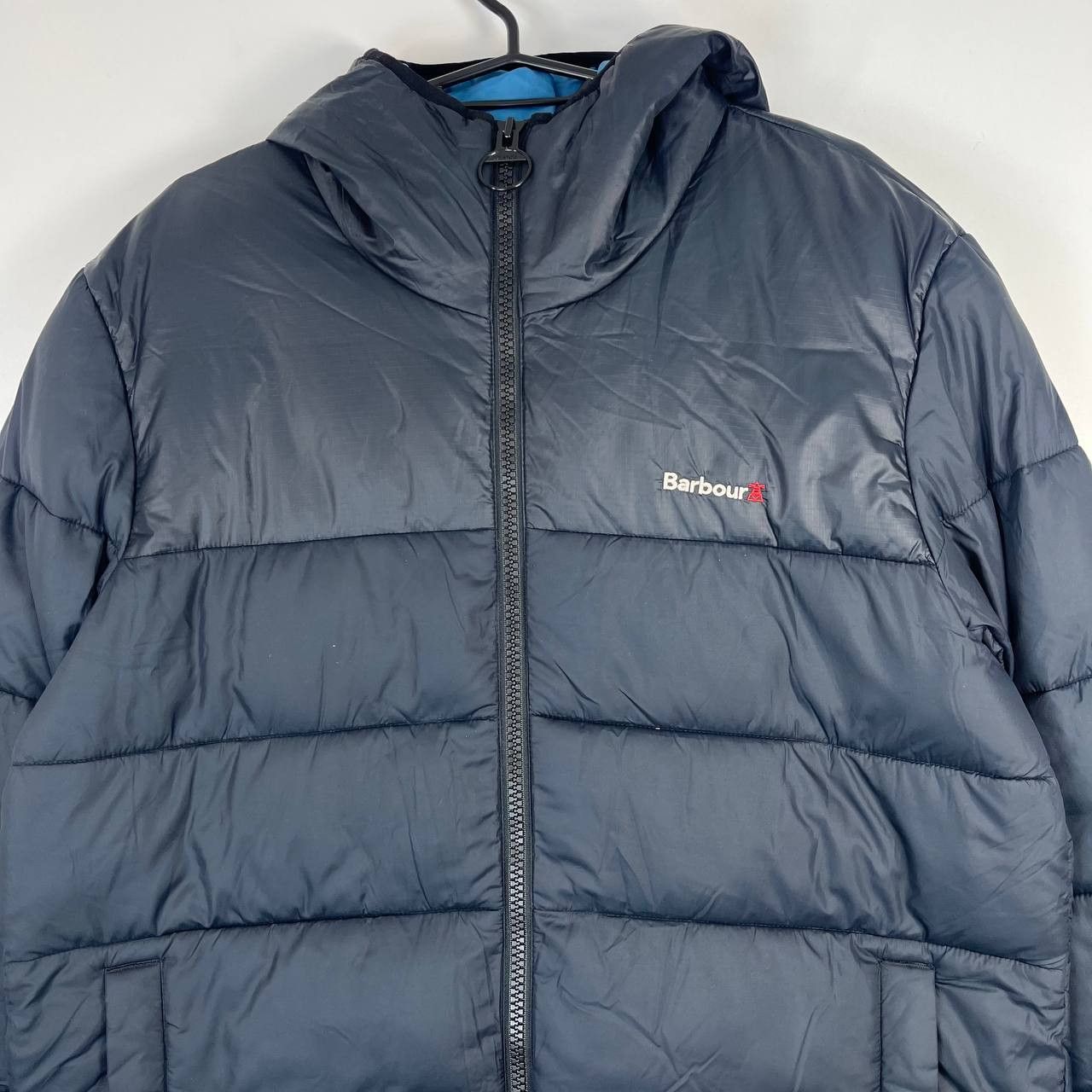 Barbour Barbour Dew Point Baffle Quilted Puffer Jacket Hooded Size M Size US M / EU 48-50 / 2 - 2 Thumbnail