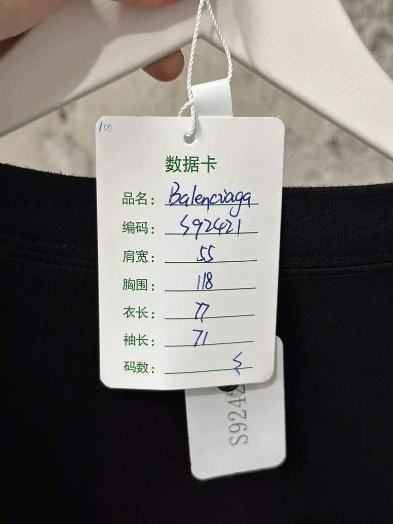Balenciaga Balenciaga Candy Logo Long Sleeve Shirt-2506 Size US S / EU 44-46 / 1 - 7 Thumbnail