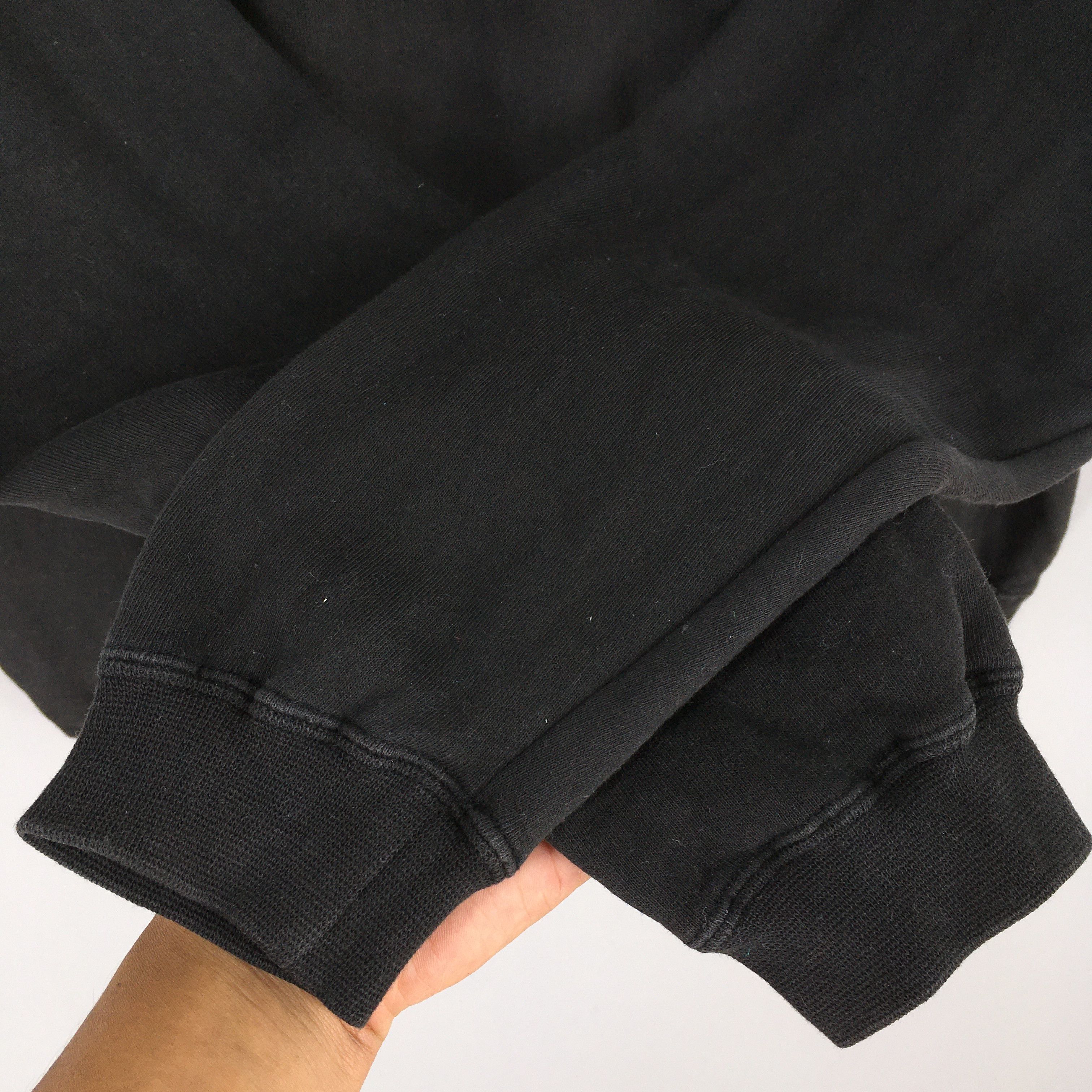 Nike Vintage Y2K Nike Swoosh Black Sweatshirt Medium Size US M / EU 48-50 / 2 - 4 Thumbnail