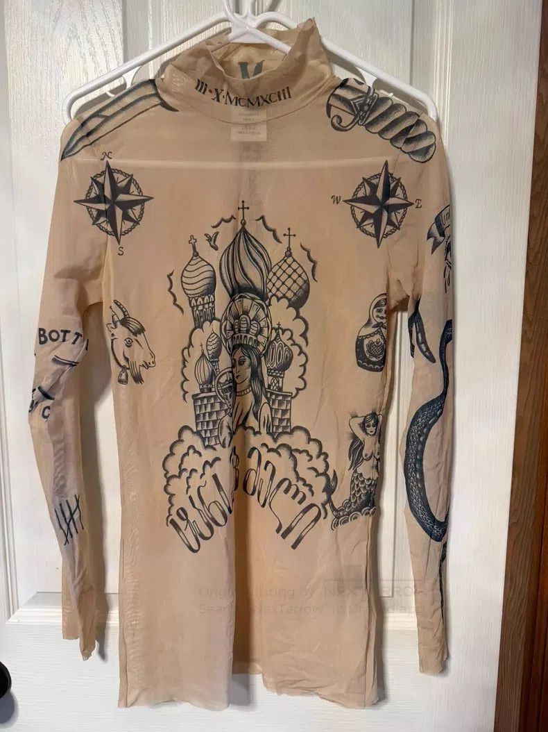 Vetements Vêtements 2019 Tattoo longsleeve | Grailed