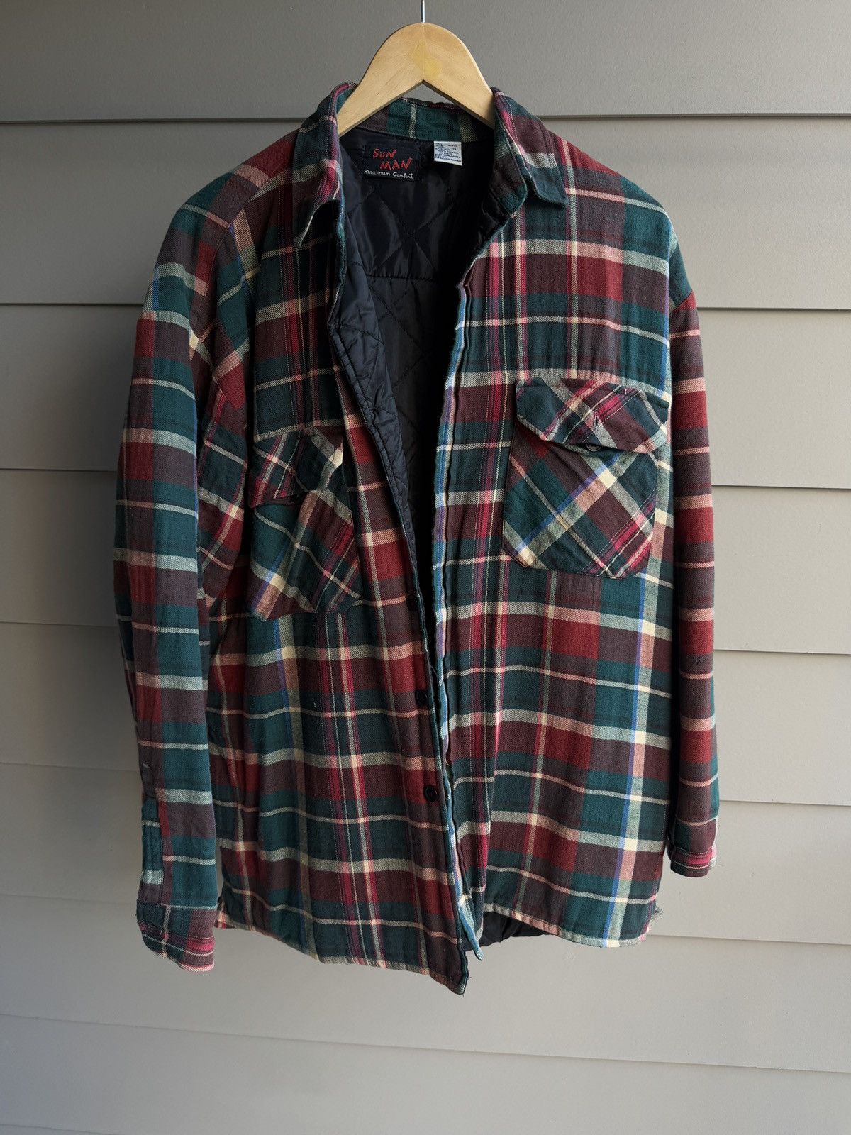 Japanese Brand Vintage 90s Y2K Plaid Flannel Shirt Streetwear Grunge Size US L / EU 52-54 / 3 - 3 Thumbnail