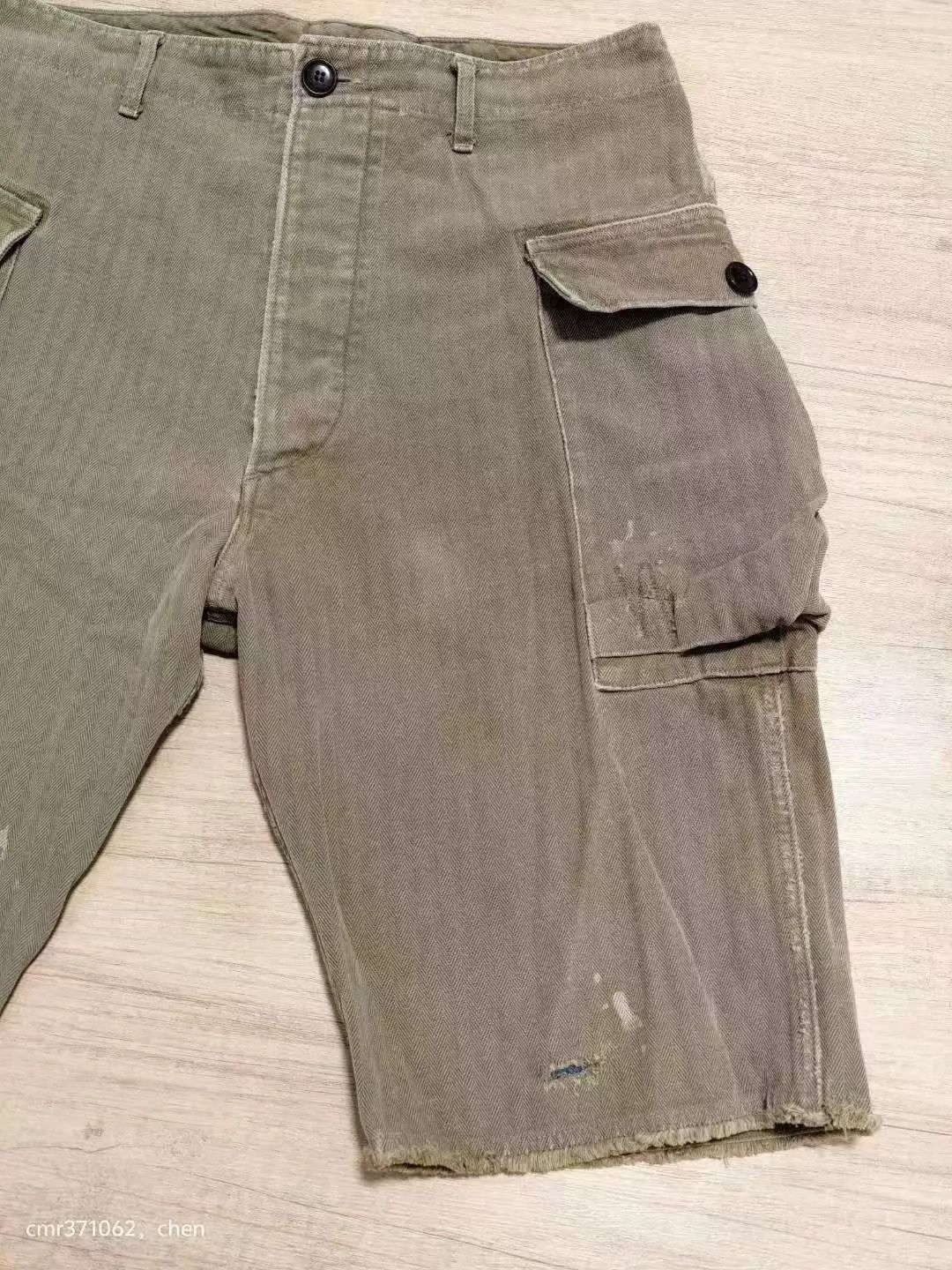 Visvim visvim 19aw vets shorts crash khaki 2 95 distressed splatter Size US 32 / EU 48 - 3 Thumbnail