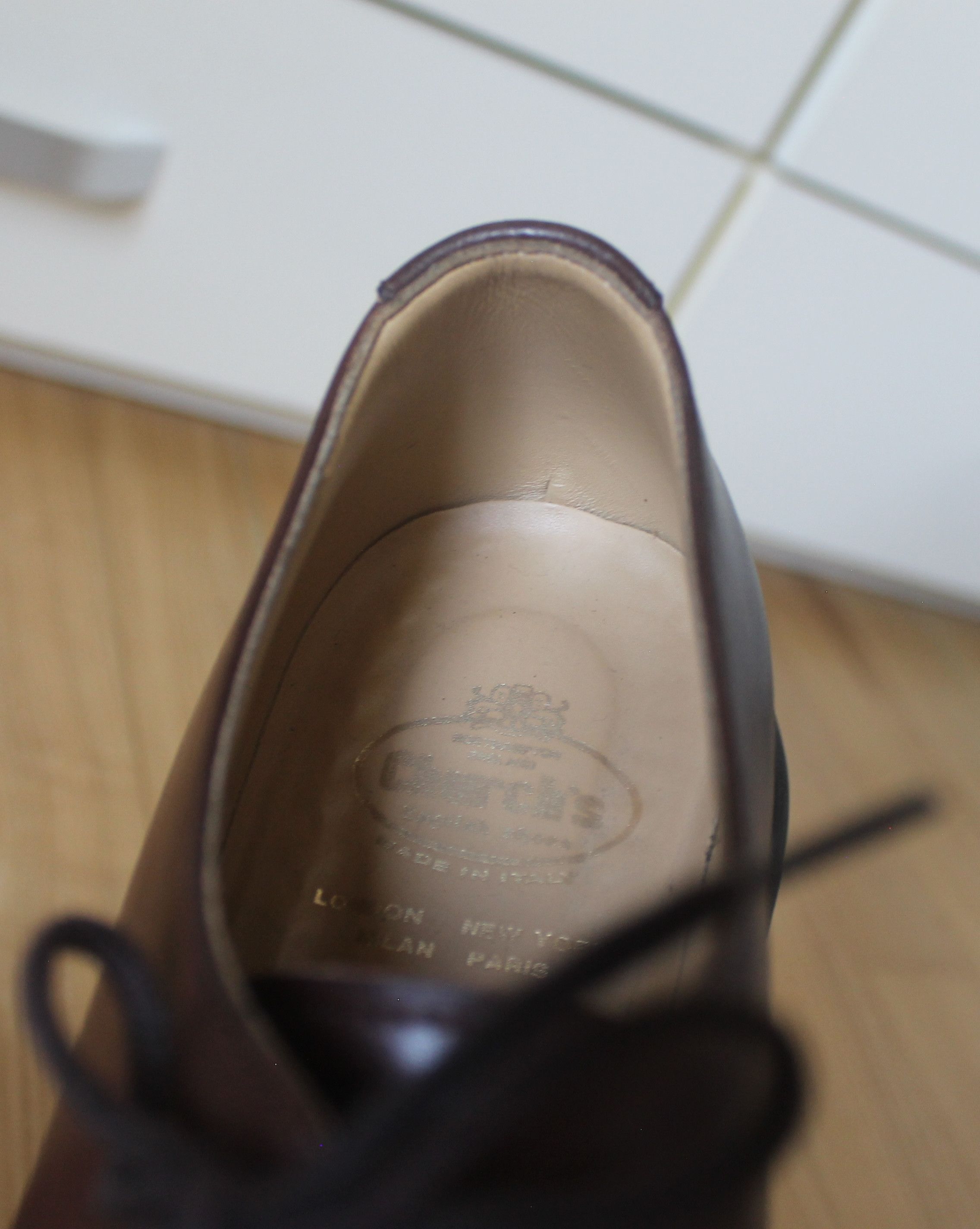 Church's Churchs Cleo Leather Derby Size US 8 / IT 38 - 12 Thumbnail