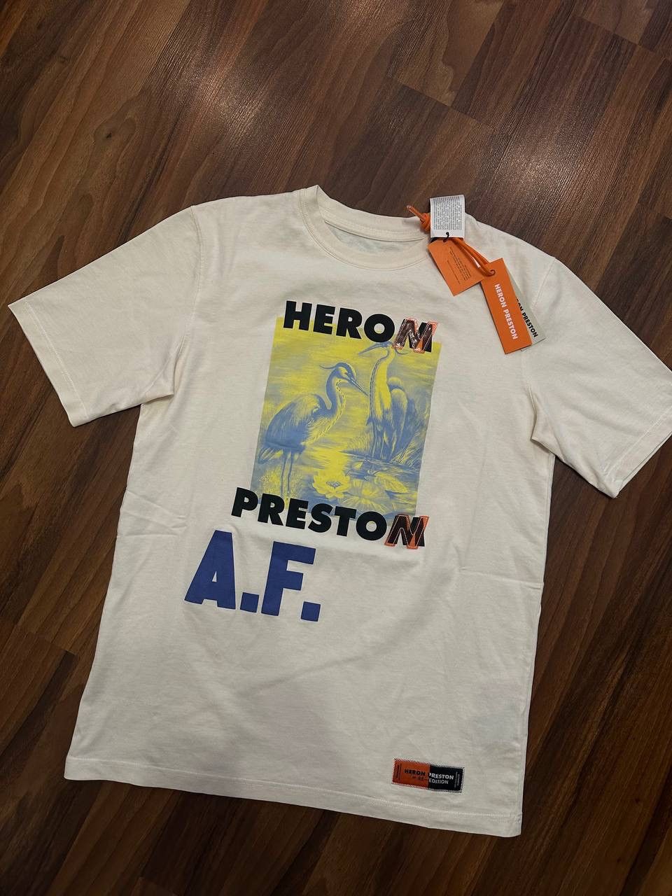 Heron Preston Heron Preston Authorized White Tee Size US M / EU 48-50 / 2 - 1 Thumbnail