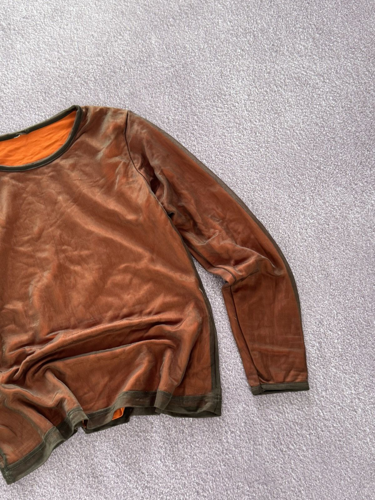 Japanese Brand Y2K Fabulous Design JPG Vibe Mesh Up Long Sleeve T-Shirt Size S / US 4 / IT 40 - 5 Thumbnail