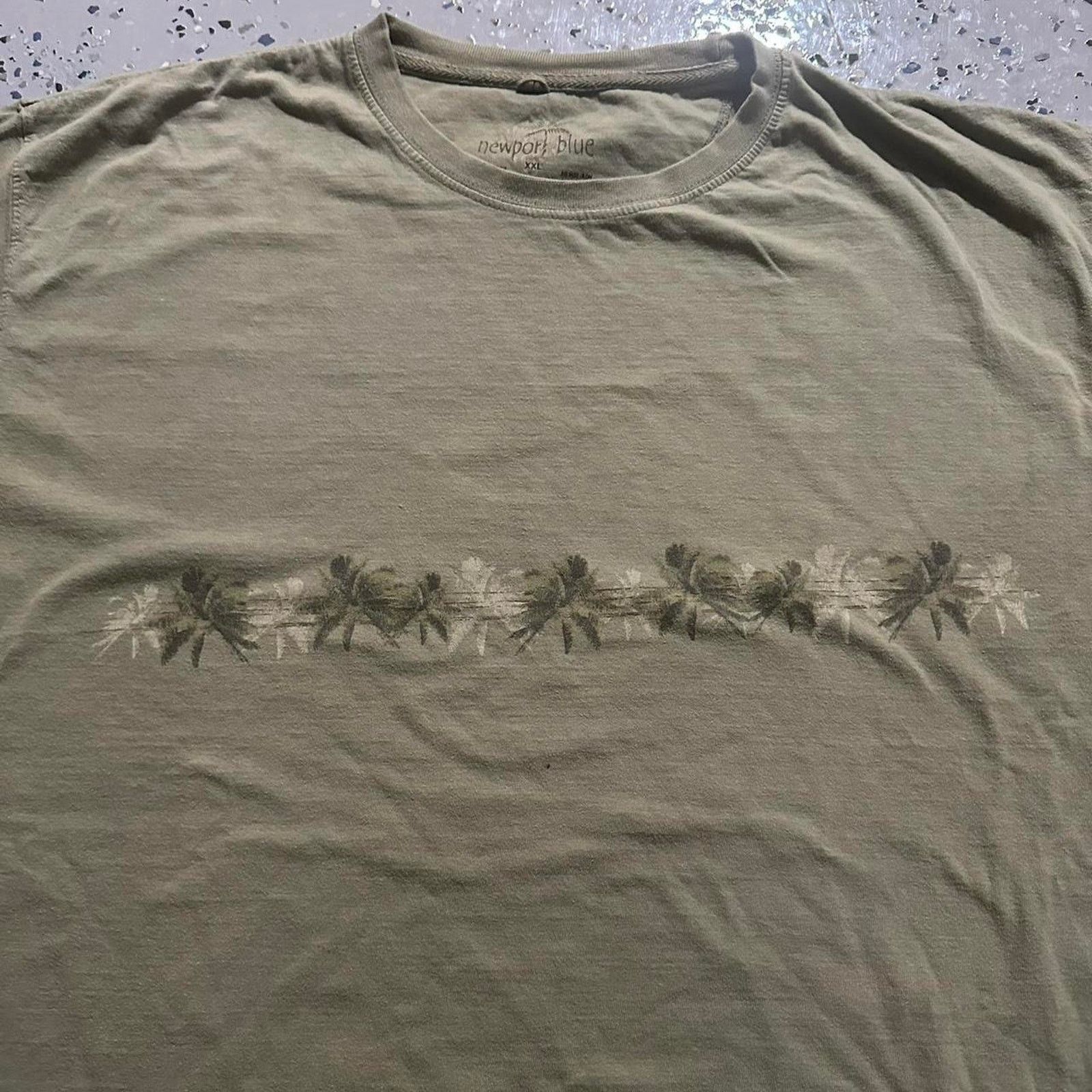 Other Vintage Newport Wraparound Palm Tree Tee Size US XL / EU 56 / 4 - 2 Thumbnail