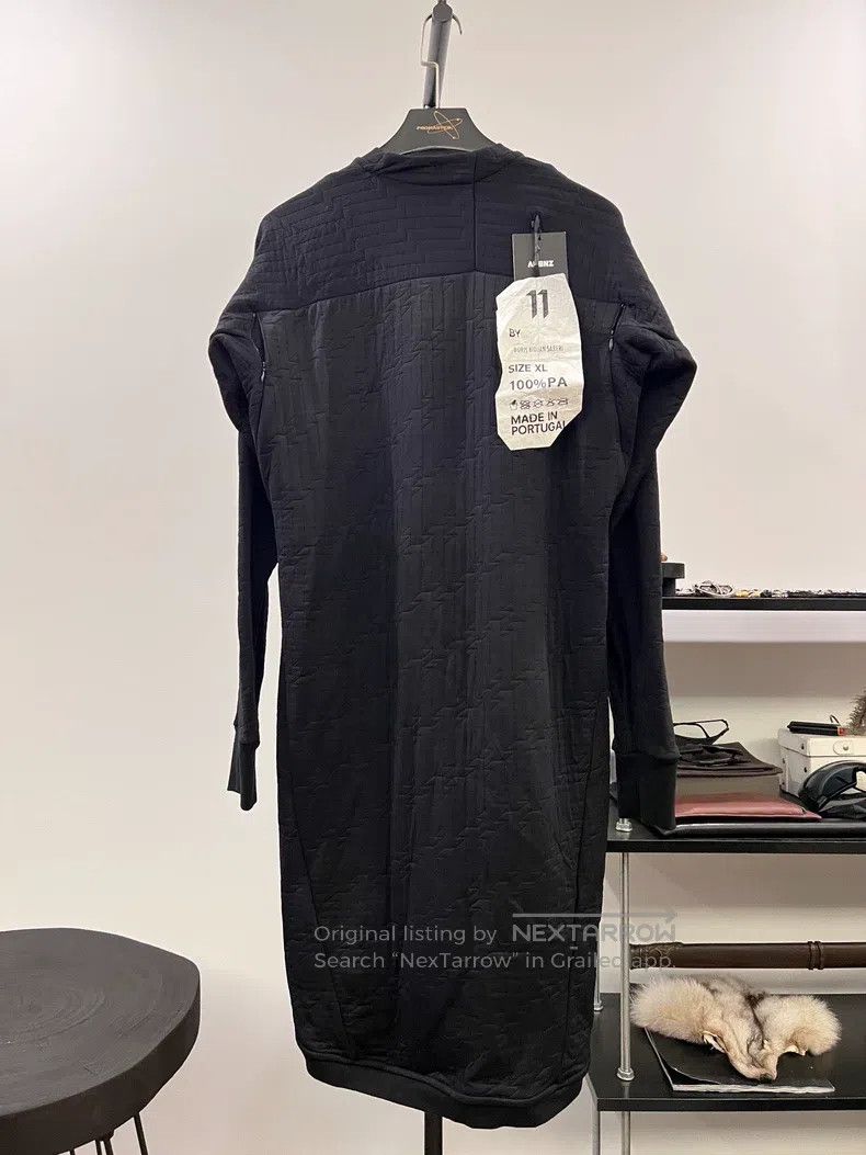 Boris Bidjan Saberi Long-Sleeved Crewneck Sweatshirt with