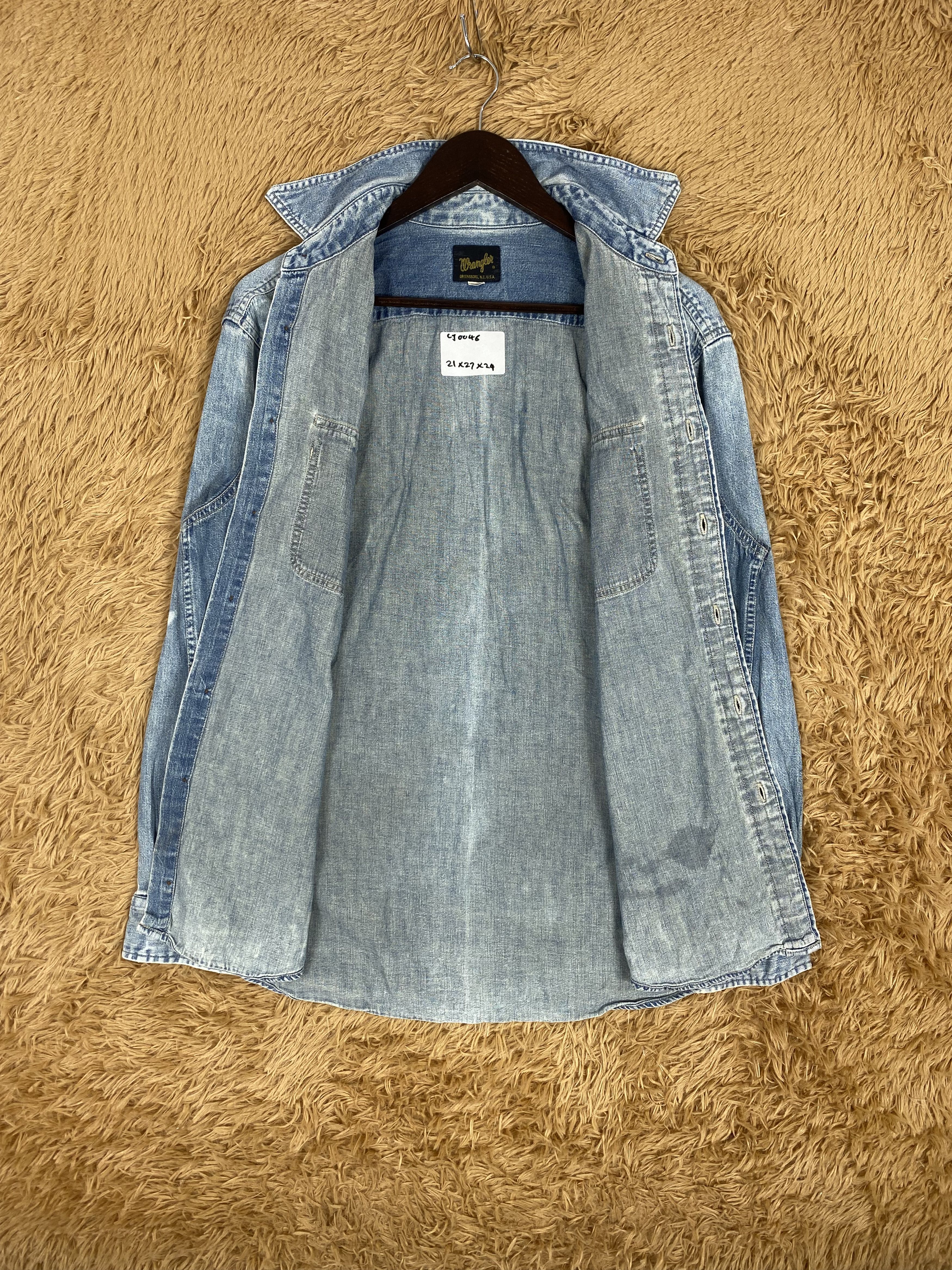 Vintage × Wrangler Vintage Wrangler Button Denim Jacket Size US S / EU 44-46 / 1 - 6 Thumbnail
