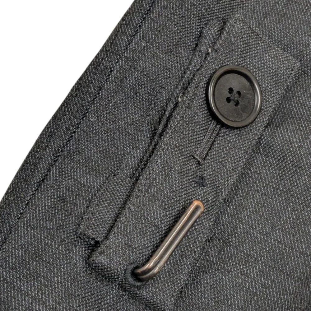 Yohji Yamamoto REGULATION Yohji Yamamoto/ 13SS Gray Polyester Slacks Size US 33 - 6 Thumbnail