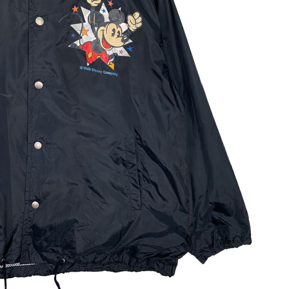Disney MICKEY MOUSE Graphic Big Logo Coach Jacket #0200-C10 Size US M / EU 48-50 / 2 - 7 Thumbnail
