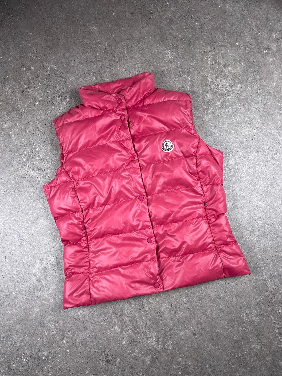 Moncler Vintage Moncler Puffer Vests Size L / US 10 / IT 46 - 1 Thumbnail