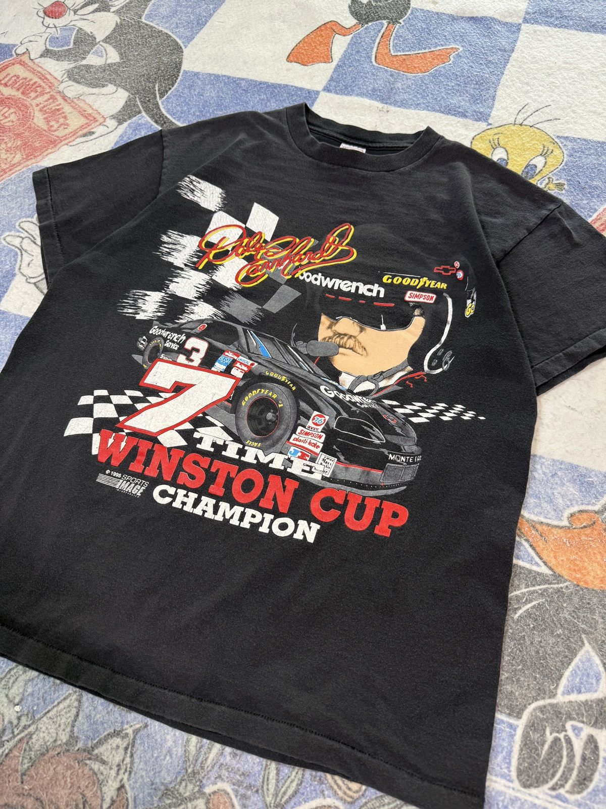NASCAR Vintage dale Earnhardt intimidator tee Size US L / EU 52-54 / 3 - 2 Thumbnail