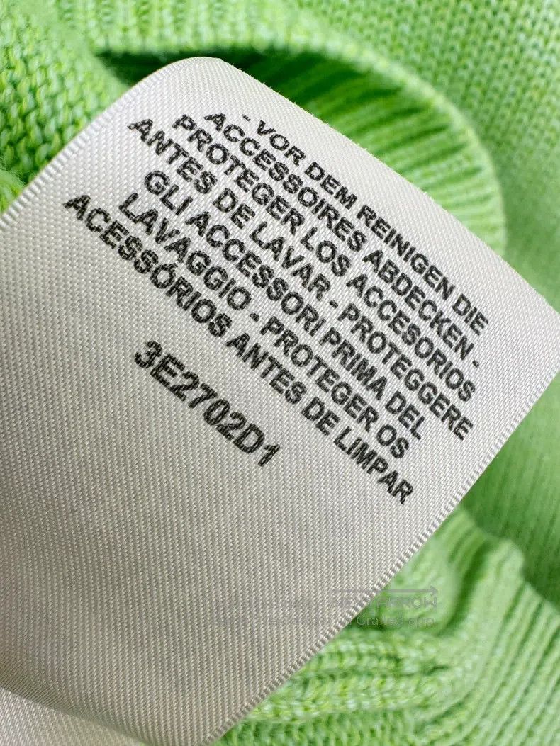 Hermes Hermes Cashmere and Cotton Knit Cardigan Size XXS / US 00 / IT 34 - 8 Thumbnail