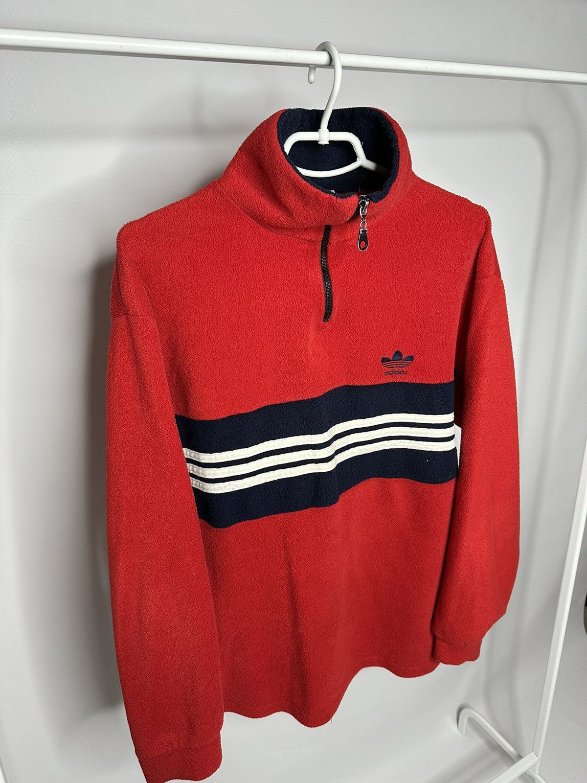 Adidas × Vintage Adidas Vintage Fleece Size US L / EU 52-54 / 3 - 2 Thumbnail