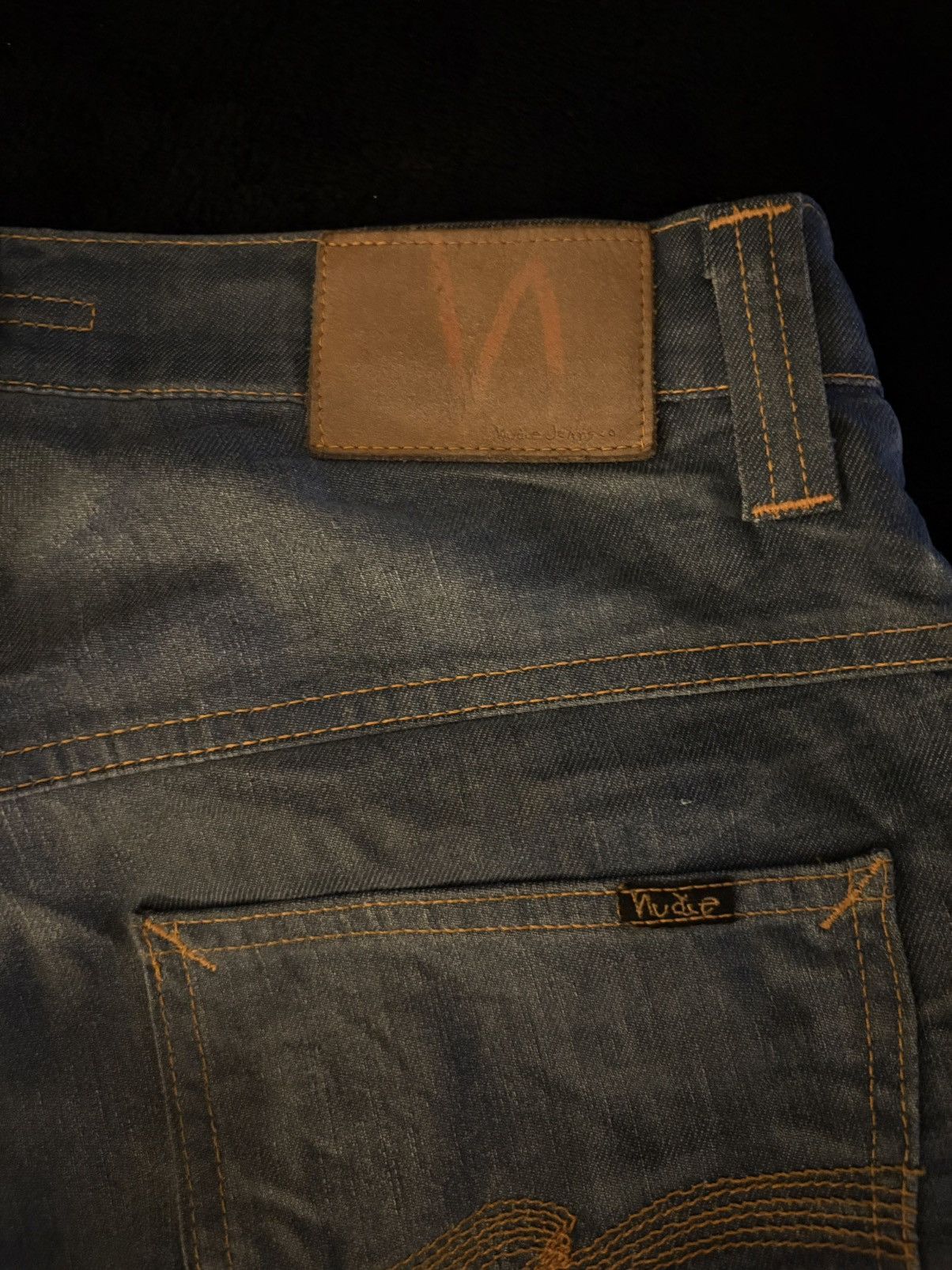 Nudie Jeans Nudie Jeans Thin Finn Blue Slate Size US 31 - 6 Thumbnail