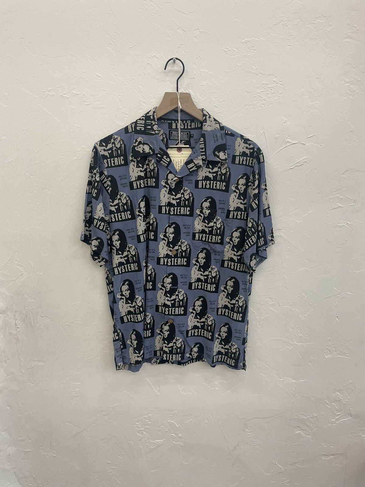 Full Print Hysteric Girl Rayon Shirt