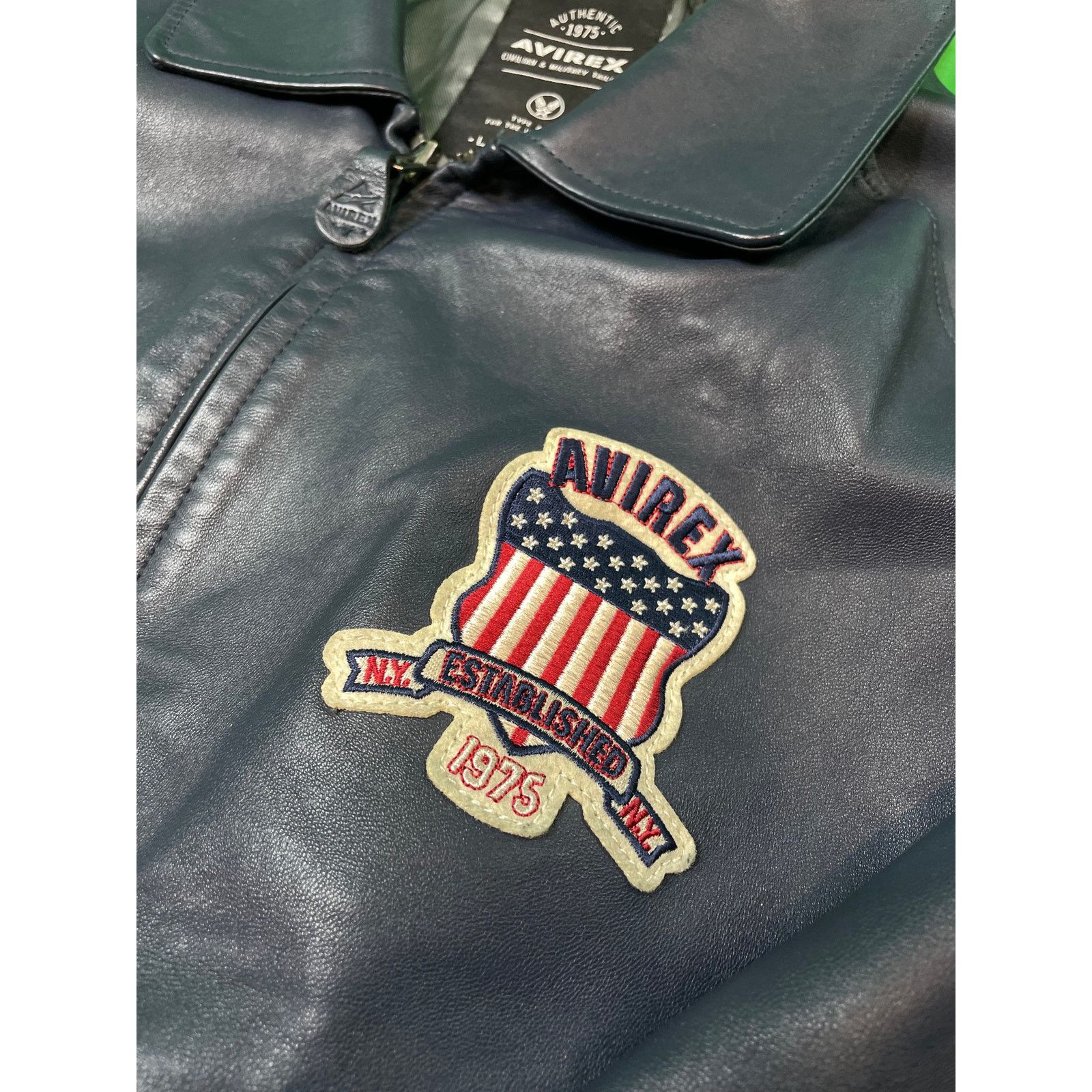 Avirex Avirex Graphic Navy Varsity Jacket Size US XXL / EU 58 / 5 - 4 Thumbnail