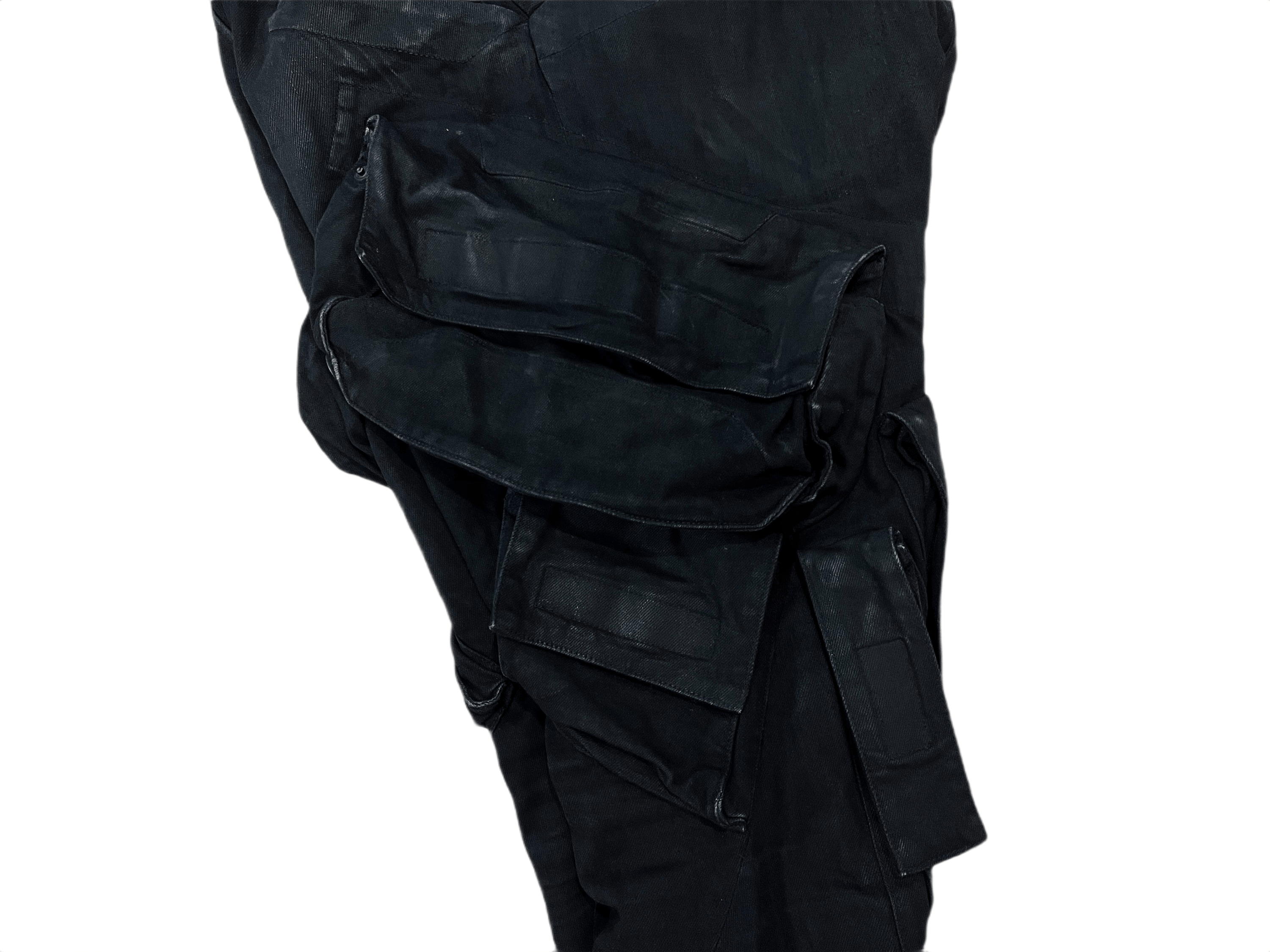 Julius Black Waxed Julius Gas Mask Cargos Size US 32 / EU 48 - 8 Thumbnail