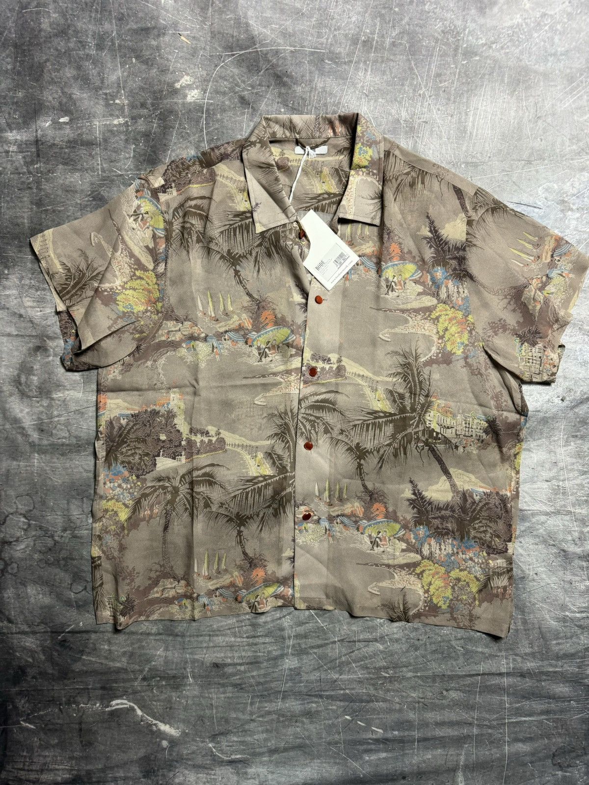 Bode × Vintage Bode Riviera Silk Button Up Shirt | Grailed