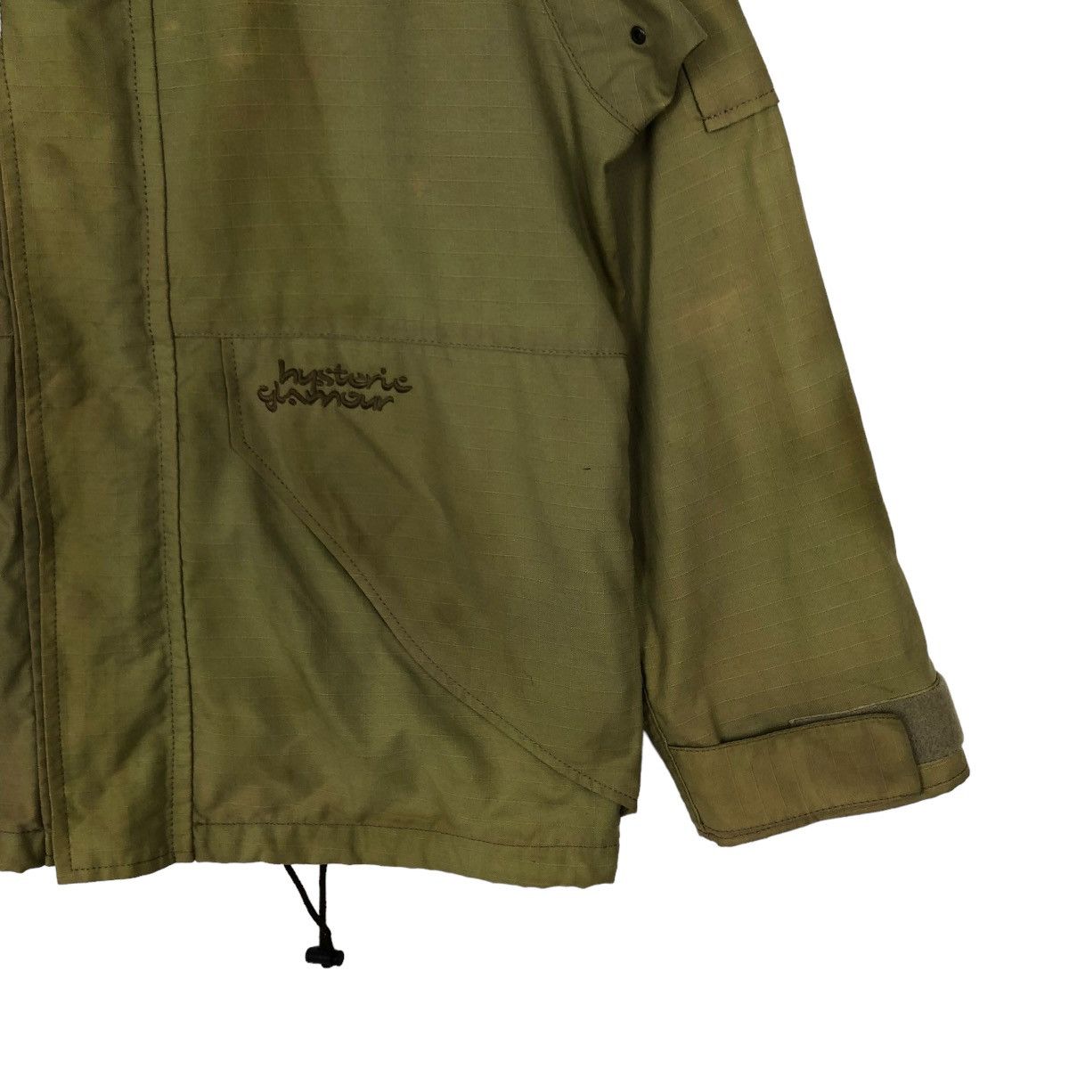 Hysteric Glamour 🔥VINTAGE BIKER JACKET PARKA MILITARY HYSTERIC GLAMOUR Size US M / EU 48-50 / 2 - 4 Thumbnail